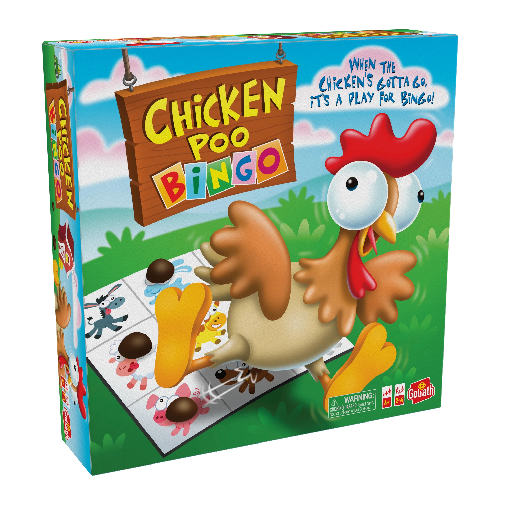 Goliath Chicken Poo Bingo Family Board Game - Image 4