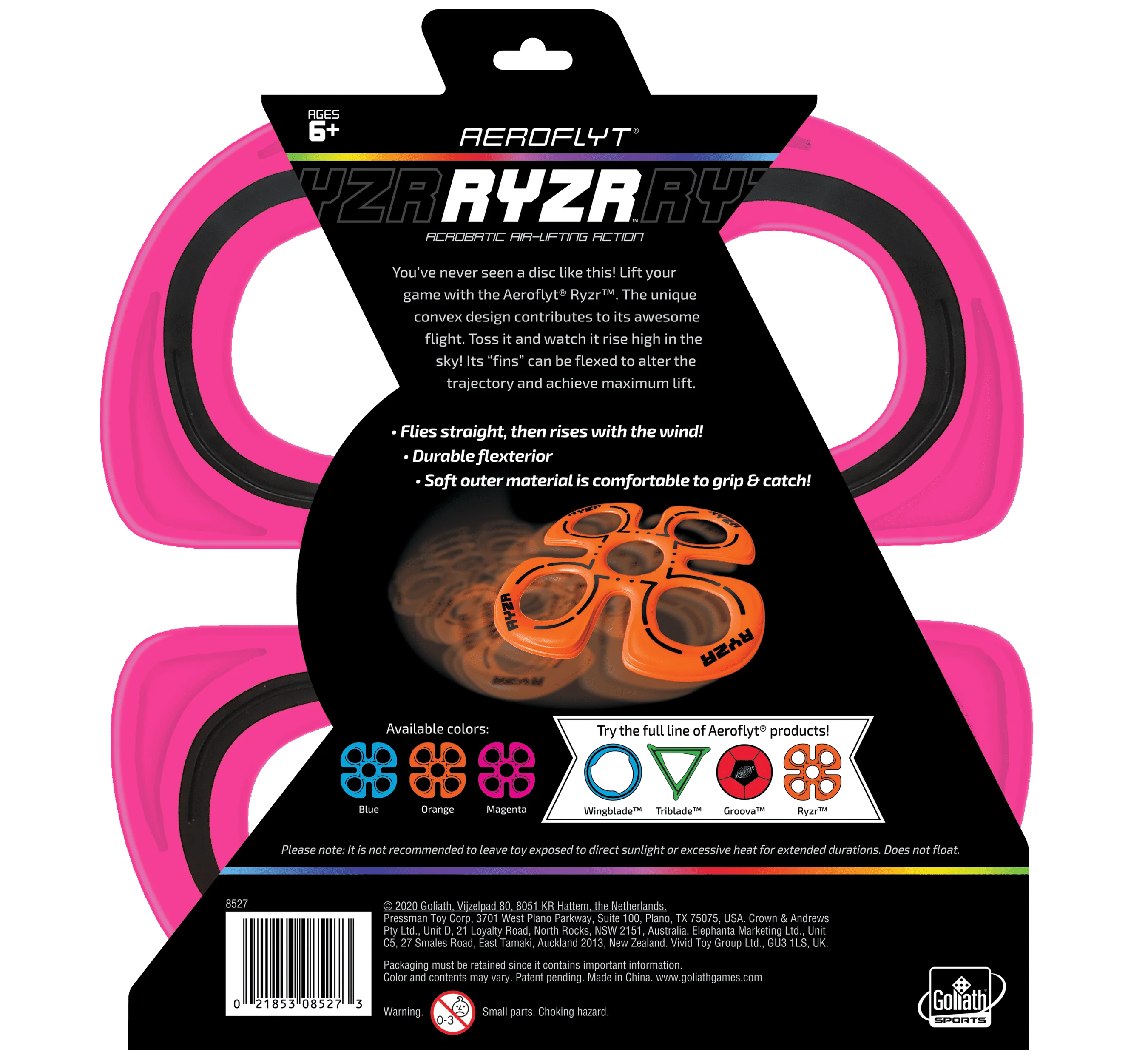 Goliath Sports Aeroflyt Ryzr Magenta - Soar Higher with Fun! - Image 2