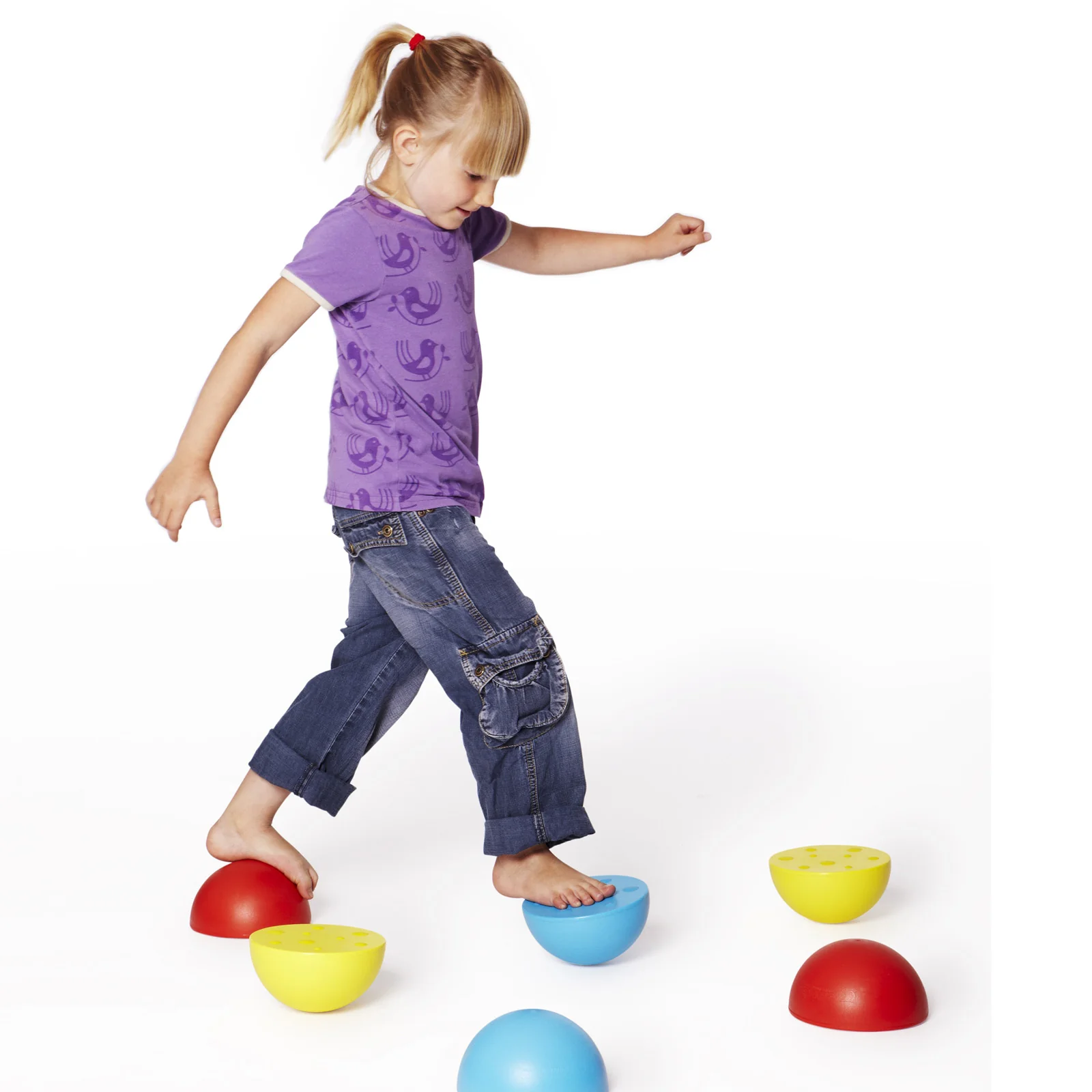 GONGE Colorful Balance Hemispheres, Set of 6 - Image 2