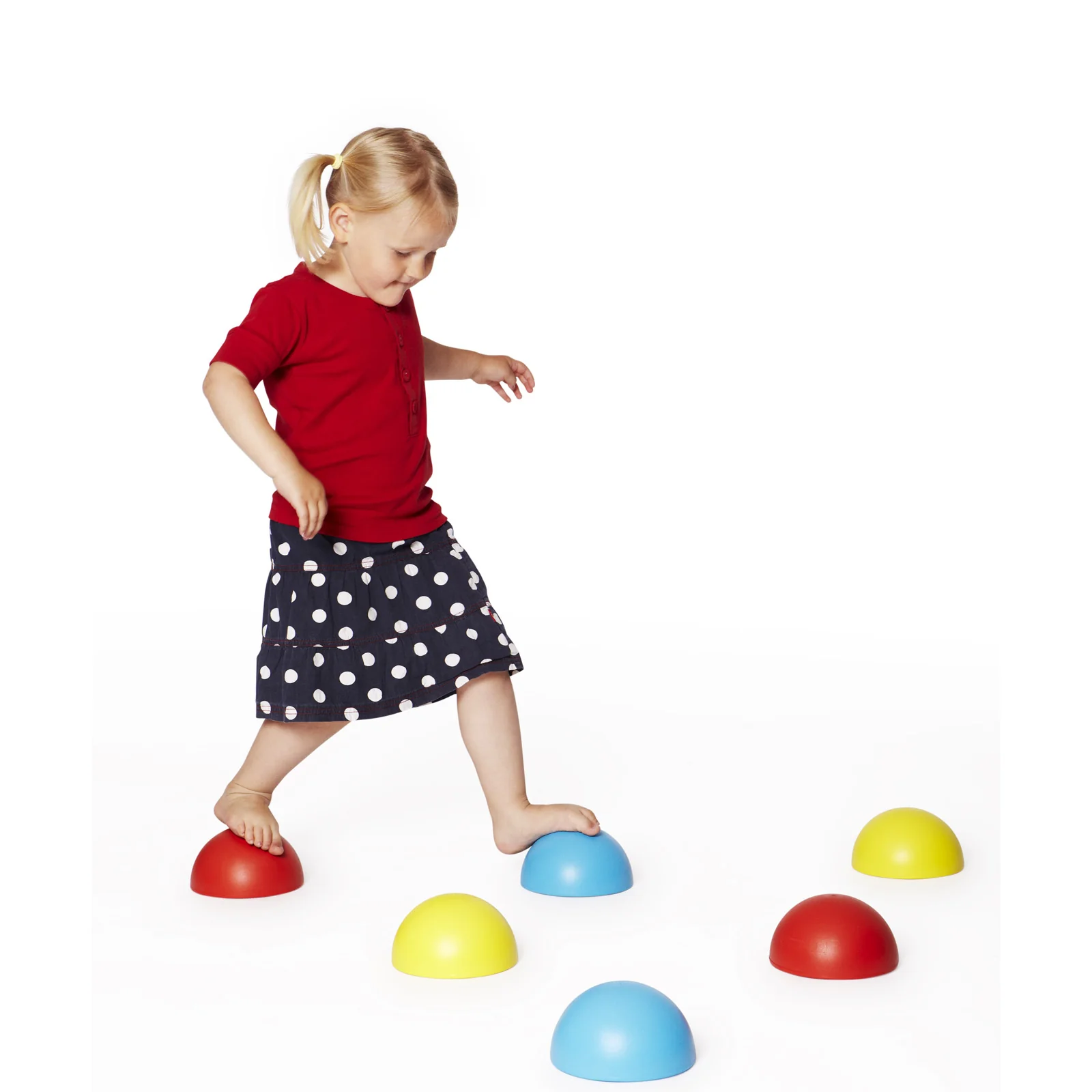 GONGE Colorful Balance Hemispheres, Set of 6 - Image 3