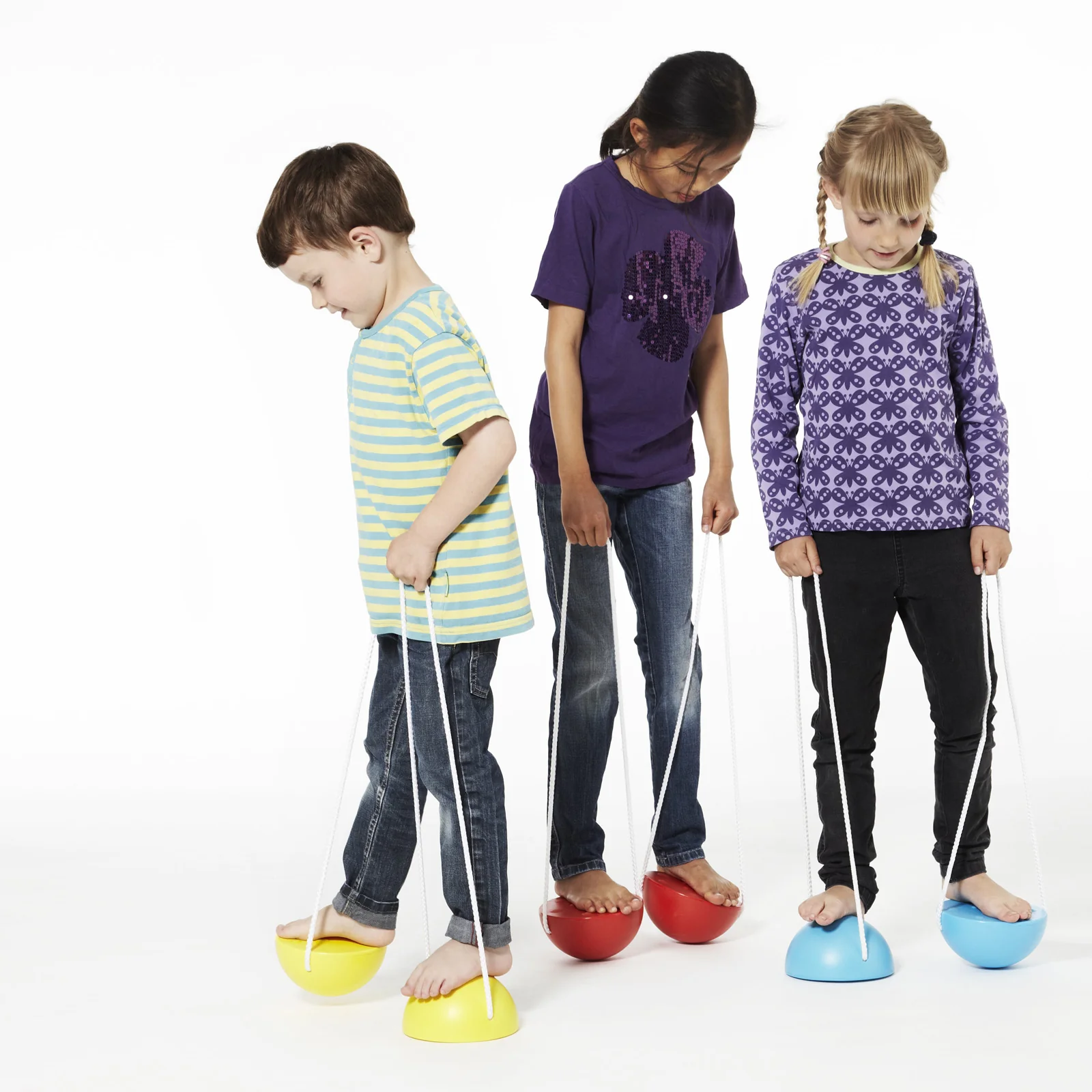 GONGE Colorful Balance Hemispheres, Set of 6 - Image 4