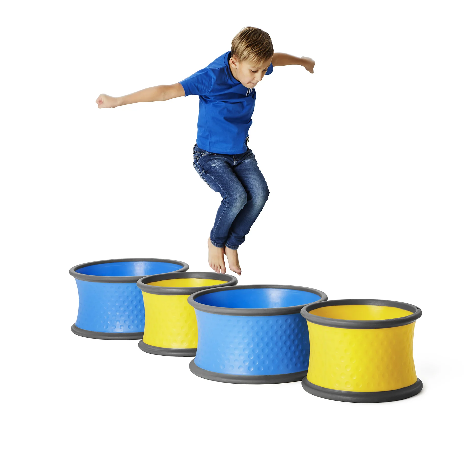 GONGE Large & Small Body Wheels Set for Kids - Backyard Tumbling & Play - Image 2