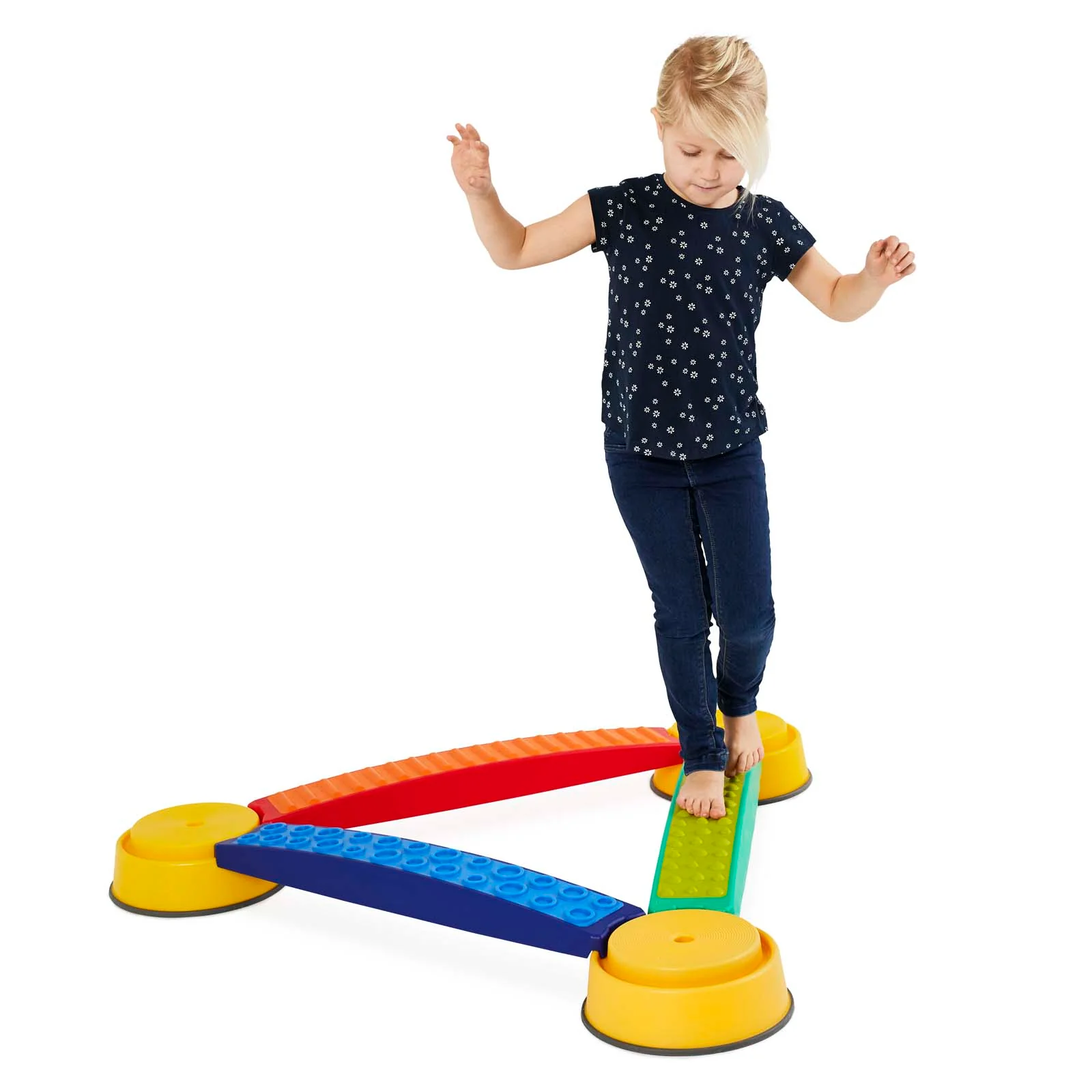 GONGE Build N' Balance Tactile Planks - Sensory Development Set of 3 - Image 2