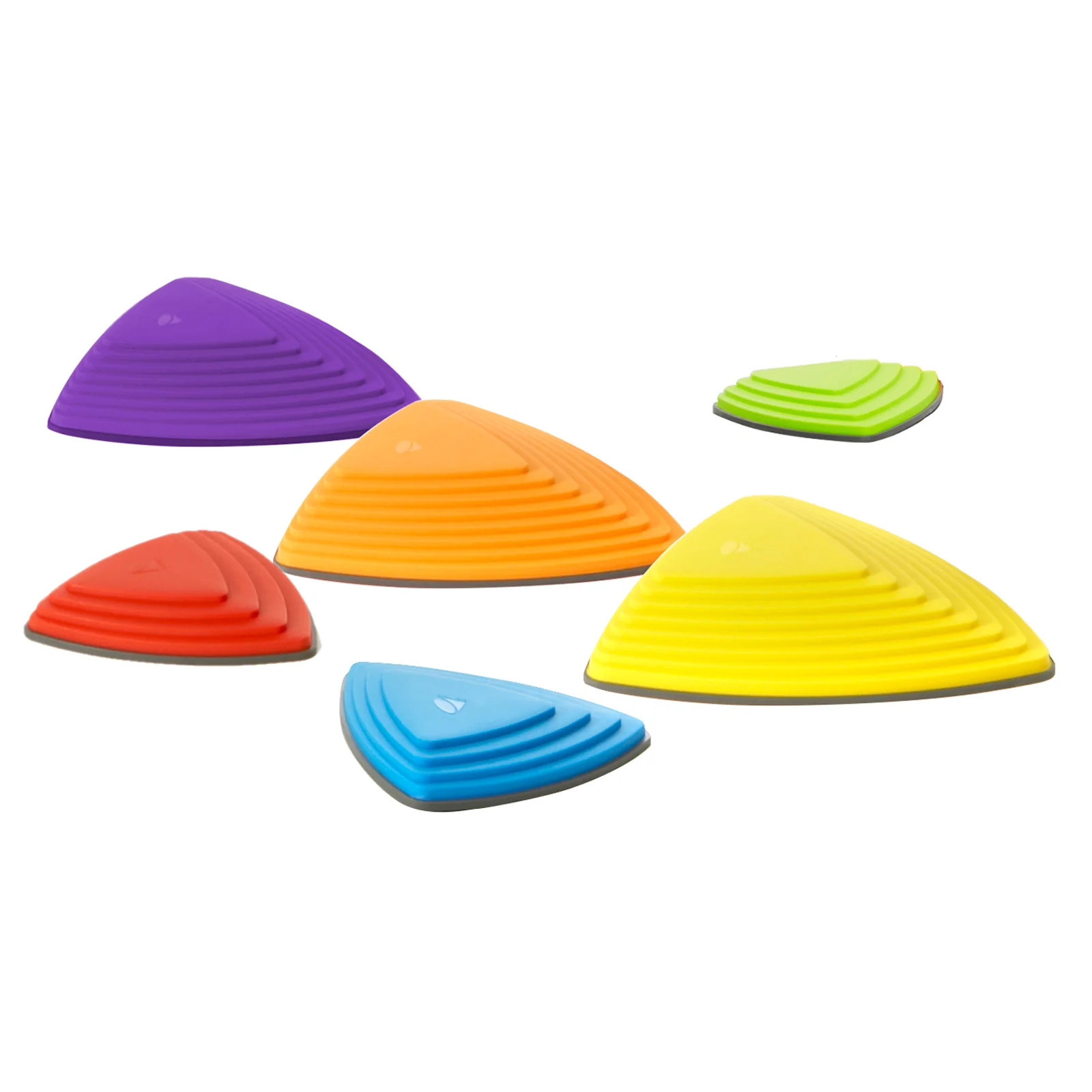 GONGE Colorful River Stones, 6-Piece Coordination and Balance Set - Image 2