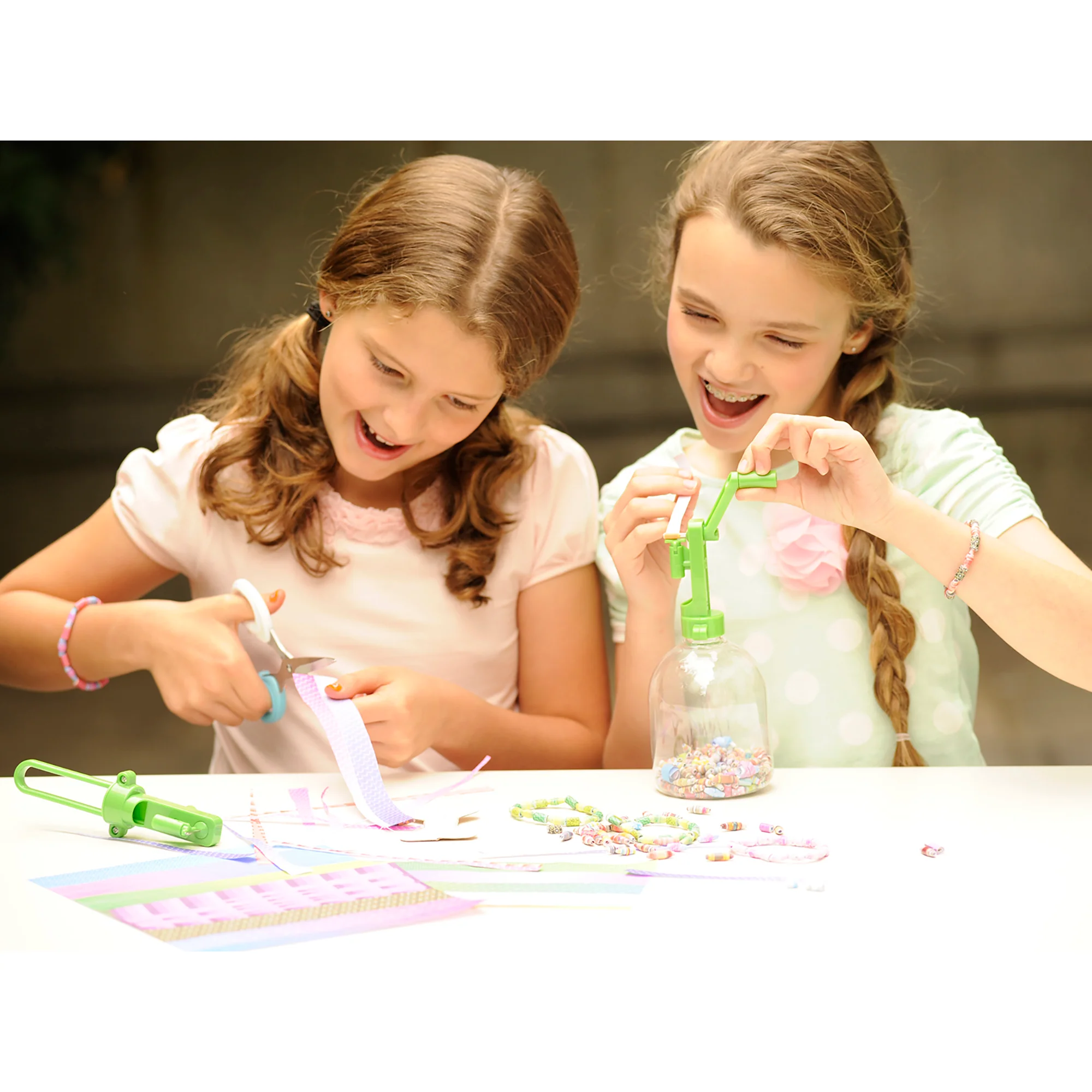 Green Creativity Eco-Friendly Recycled Paper Beads Kit - Image 5