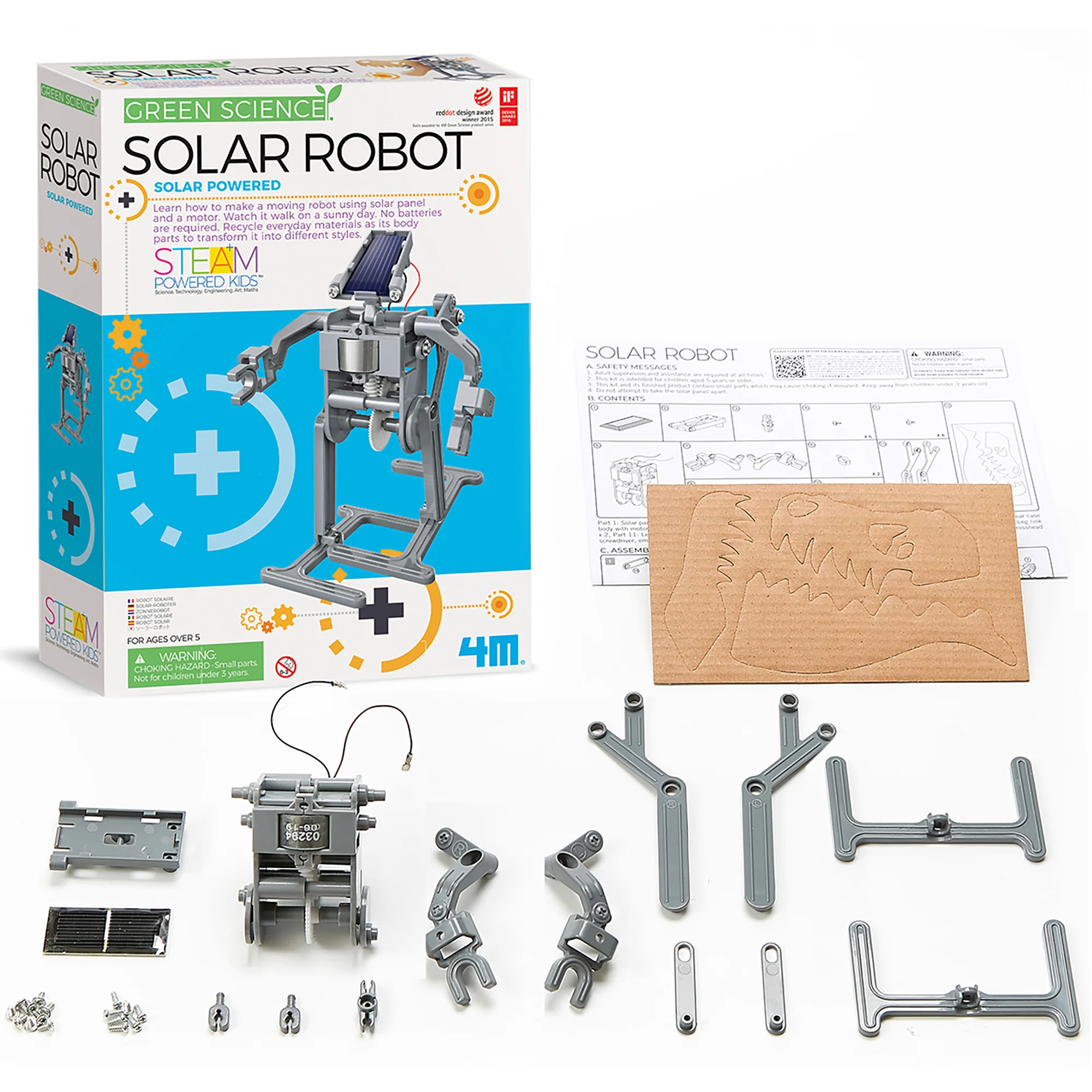 Green Science Solar Robot Building Kit - Image 2