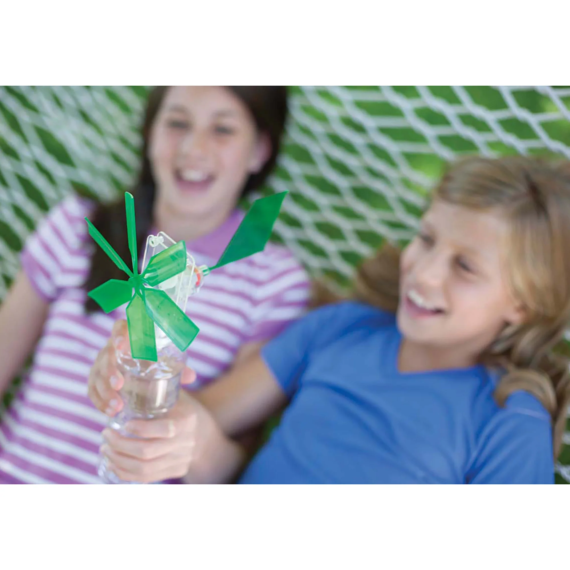 Green Science Windmill Generator STEM Kit With LED Light - Image 5