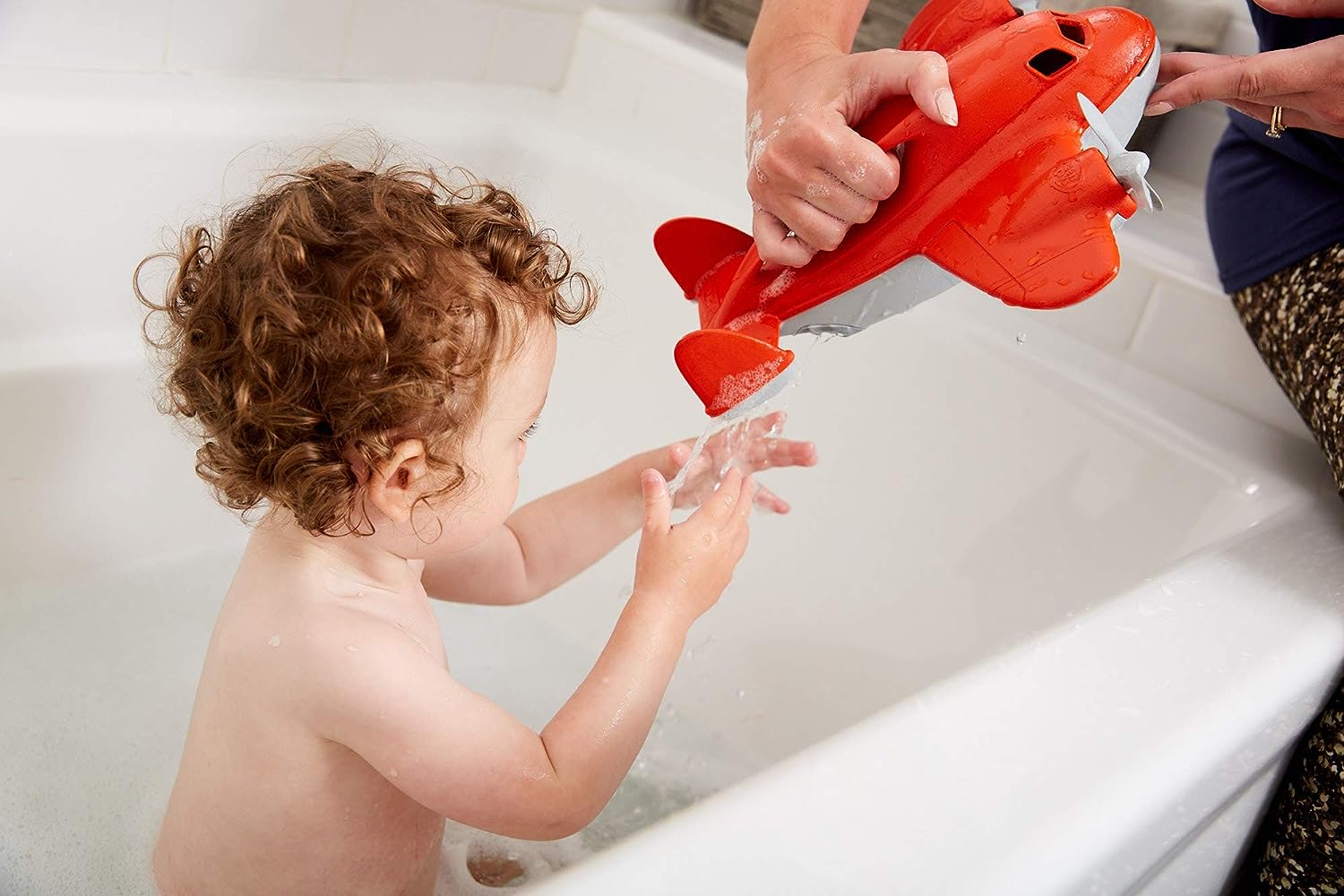 Green Toys Eco-Friendly Fire Plane - Safe, Dishwasher Safe, Recycled Plastic - Image 4