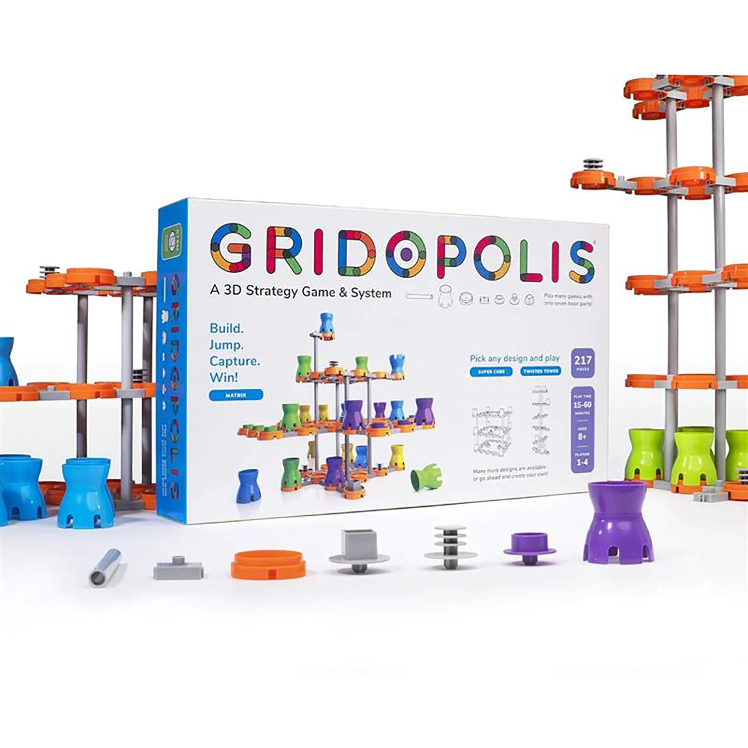 Gridopolis Advanced 3D Strategy Game - Award-Winning Design & STEM Learning - Image 2