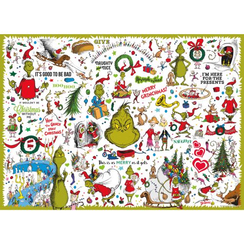 AQUARIUS Grinch Stole Christmas Jigsaw Puzzle - 1000 pc - Image 3
