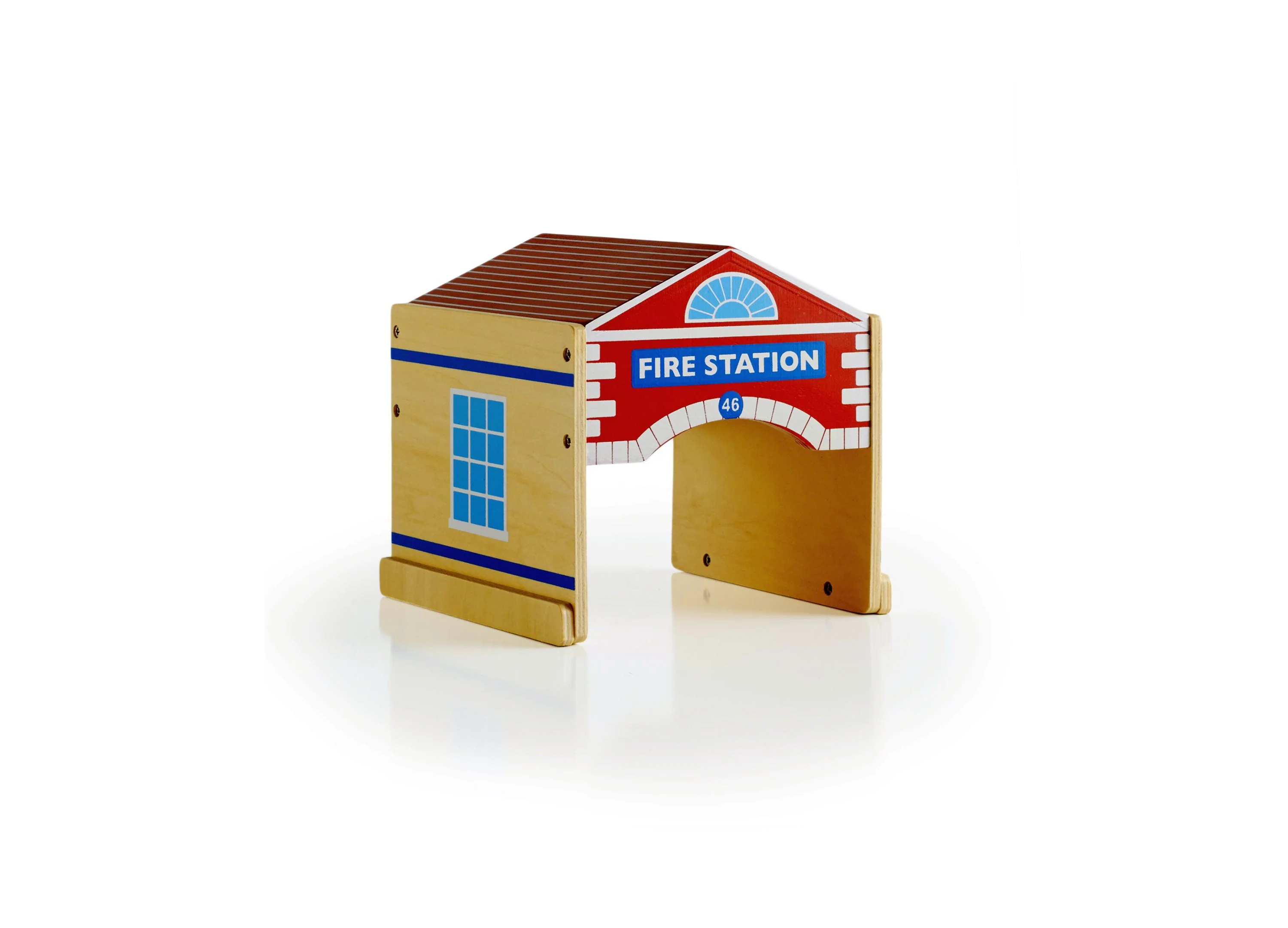 Guidecraft Community Buildings 6-Piece Playset - Plywood - Image 3