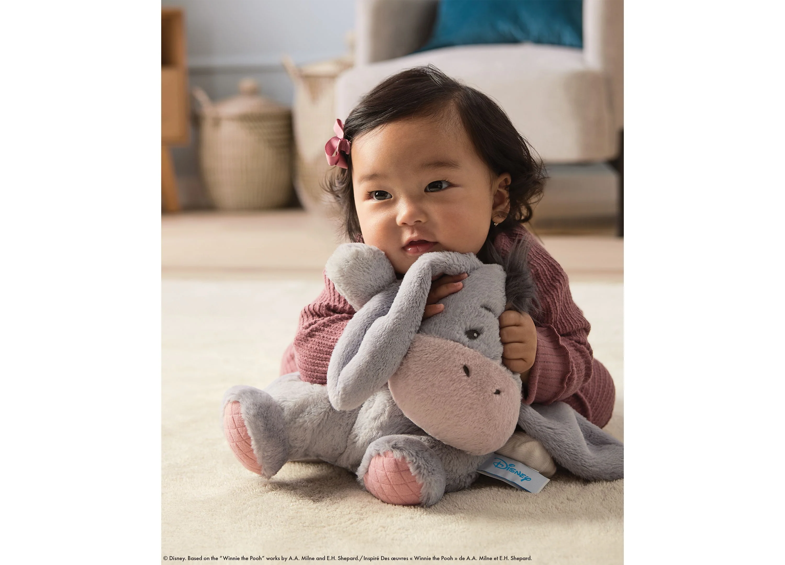 Gund Disney 12.5 inch Oh So Snuggly Eeyore Plush - Image 5