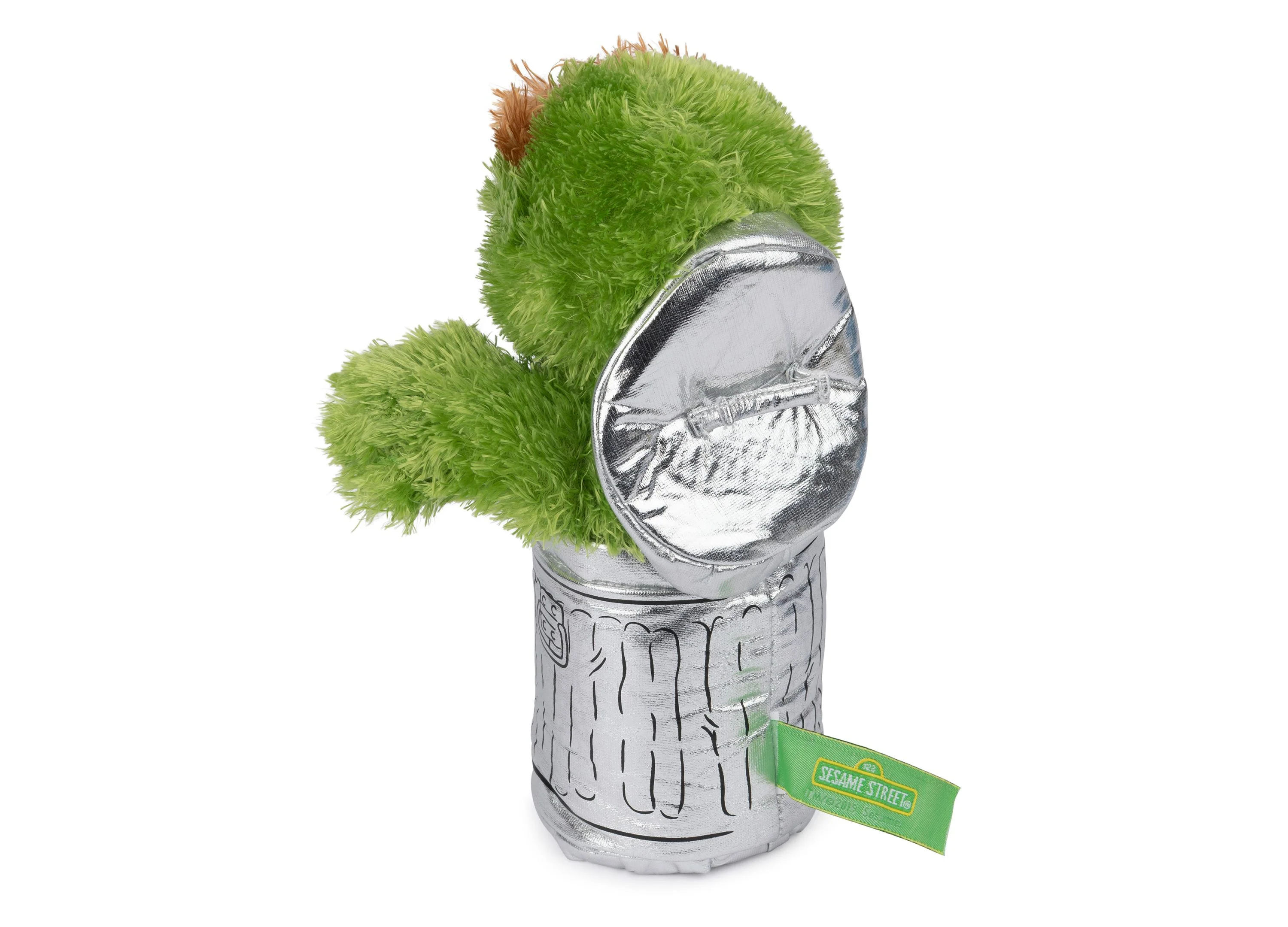 GUND Sesame Street 10 inch Oscar the Grouch Plush with Slimey - Image 5