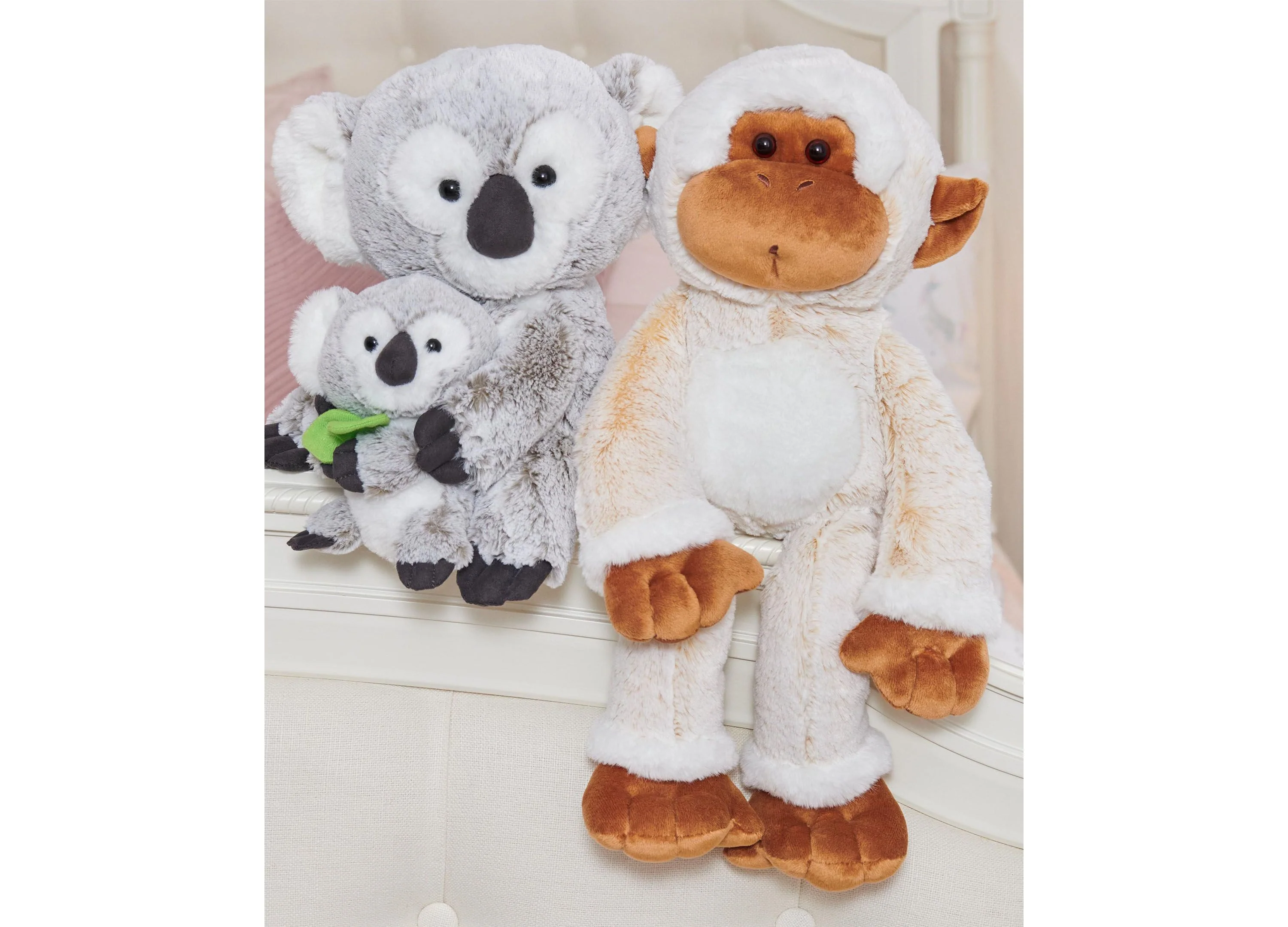 Gund 15 inch Tilly The Monkey Plush - Coffee-and-Cream - Image 2