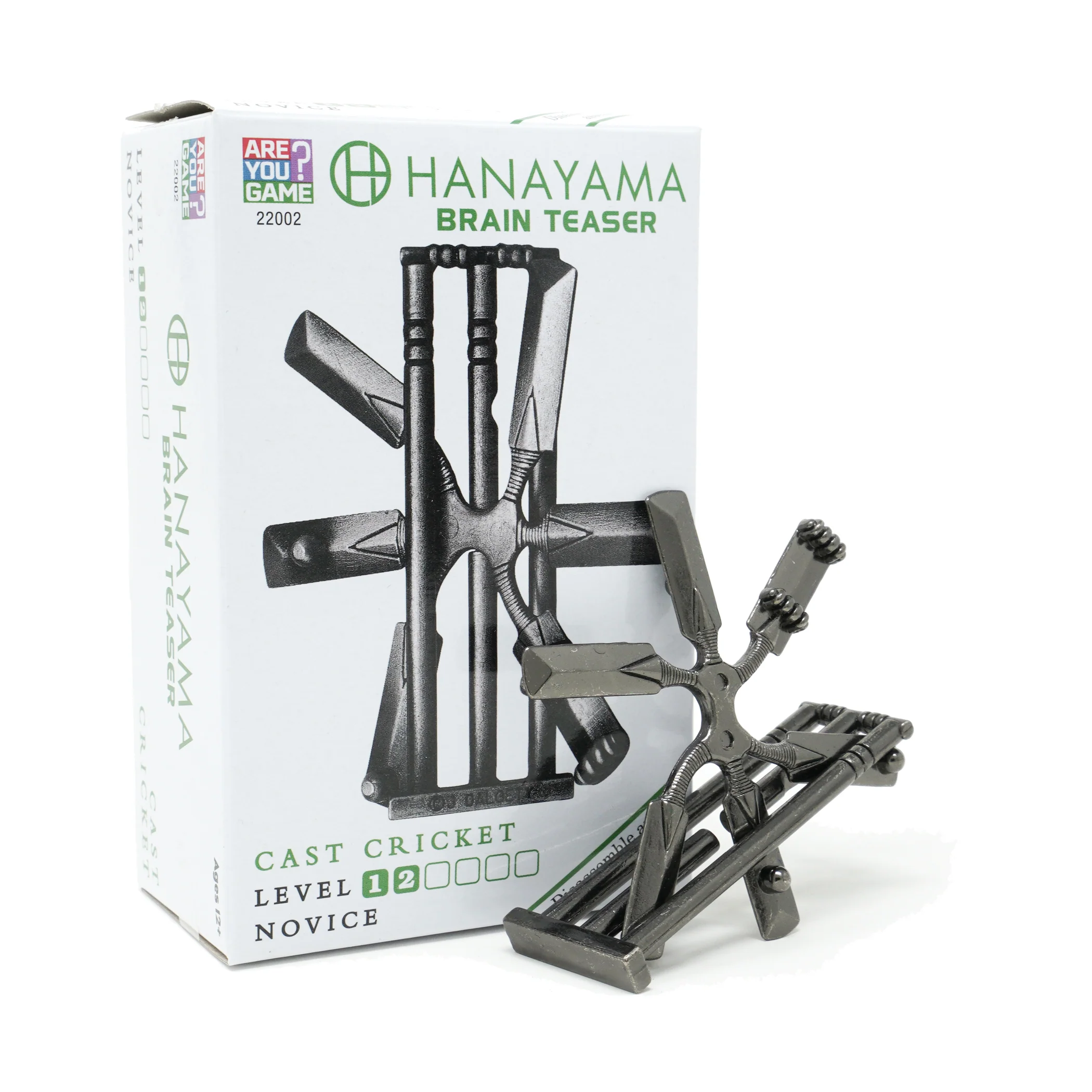 Hanayama Level 2 Cast Puzzle - Cricket Challenge - Image 3