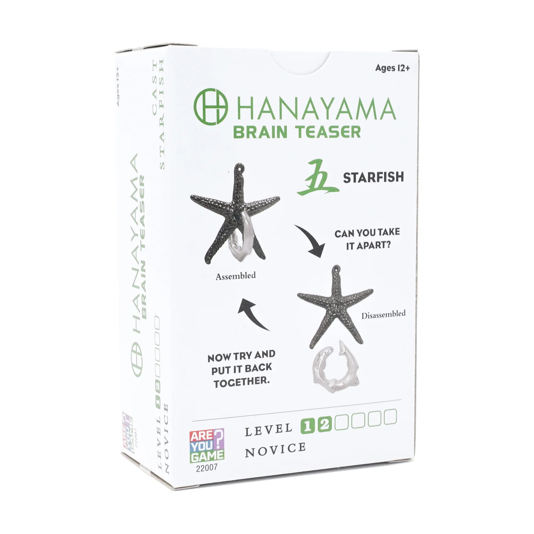 Hanayama Cast Metal Level 2 Puzzle - Starfish Voyage - Image 4