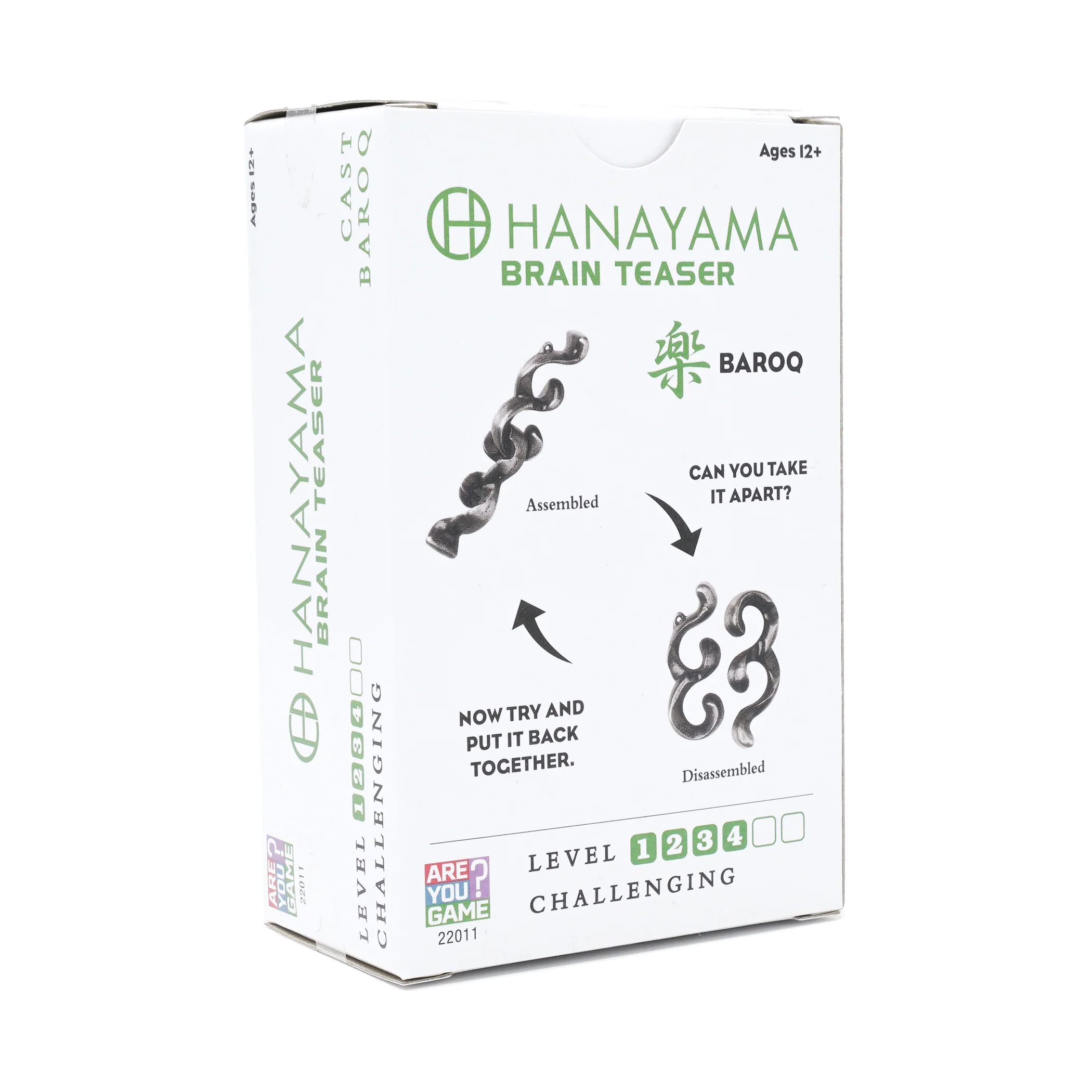 Hanayama Level 4 Cast Puzzle - Baroq: Musical Mind Teaser - Image 4
