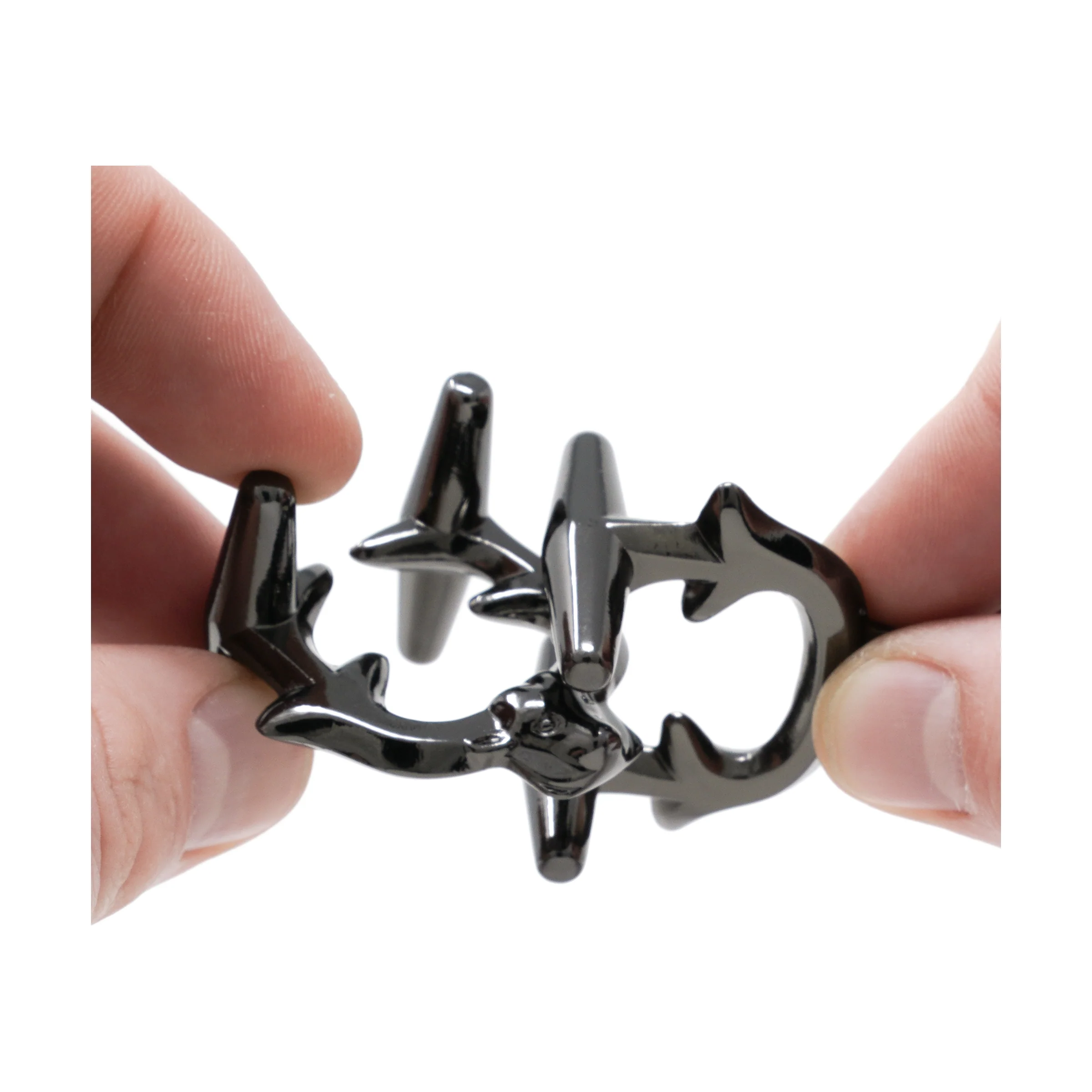 Hanayama Level 5 Cast Metal Brain Teaser Puzzle - Elk - Image 5