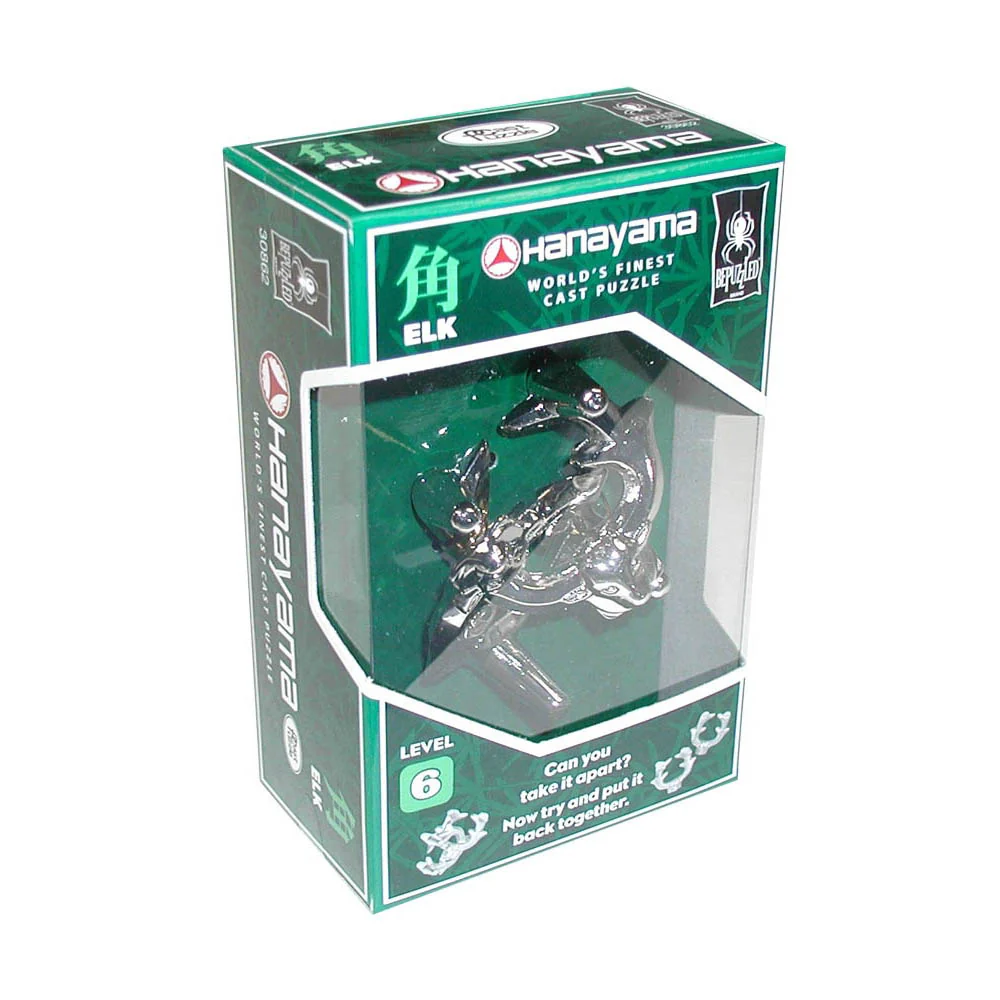 Hanayama Level 6 Cast Puzzle - Elk: Ultimate Mind Bender - Image 3