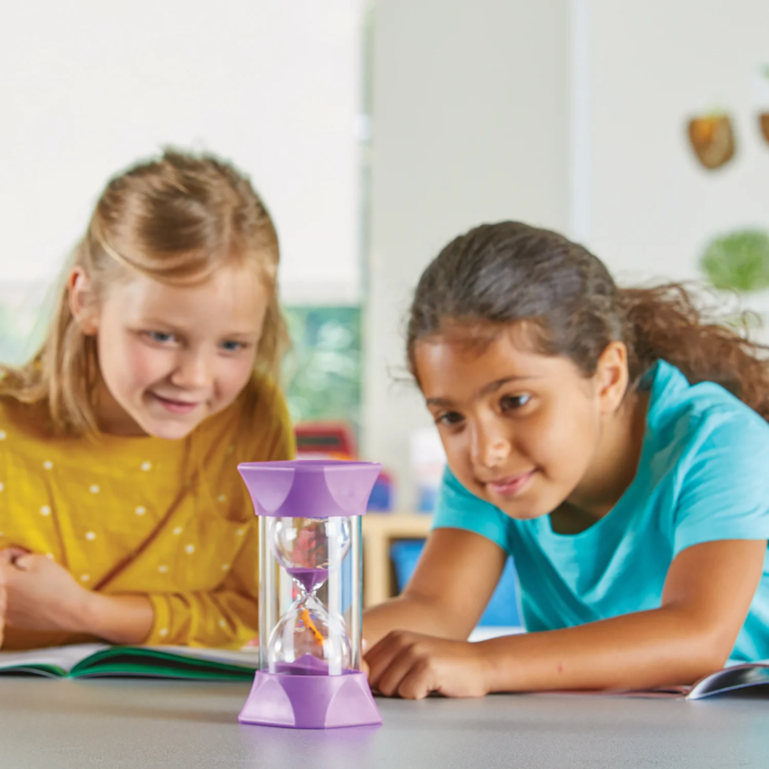 Hand2Mind Jumbo Colorful Sand Timers for Kids - Time Management Tool Set - Image 4