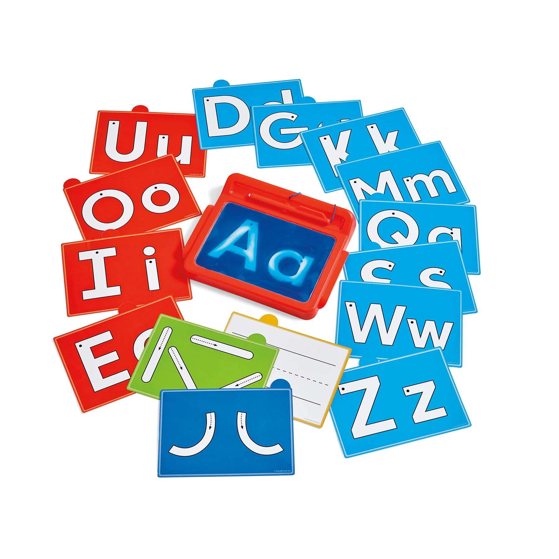 Hand2Mind Sensory Letter Tracing Pad - Gel Filled Learning Tool - Image 3