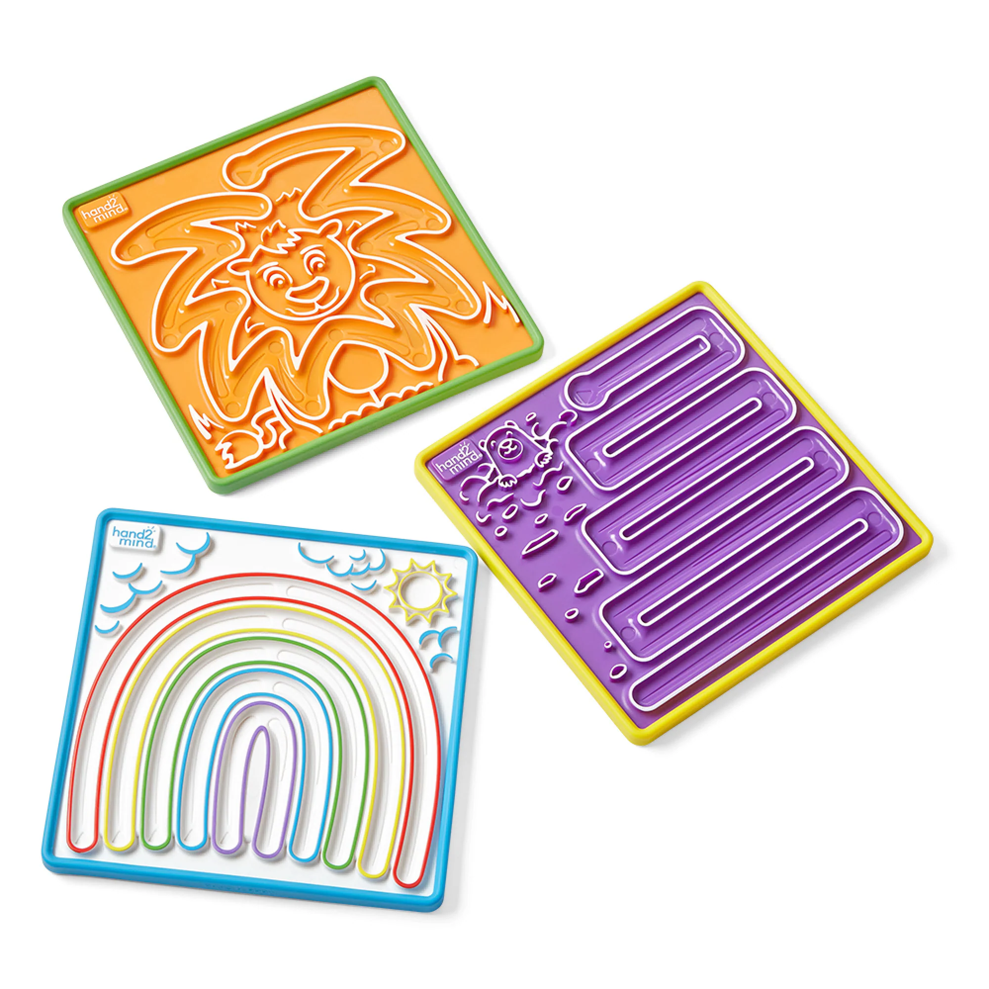 Hand2Mind Mindful Maze Set - Breathe & Play Guided Experience - Image 3