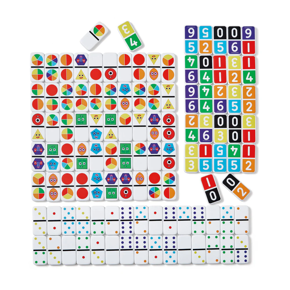 Hand2Mind Numberblocks Dominoes Set - Early Math Learning Toy - Image 4