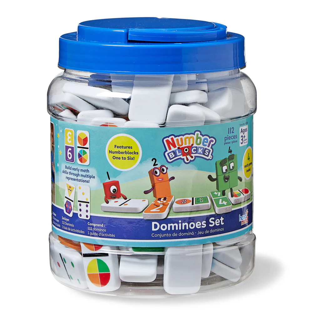 Hand2Mind Numberblocks Dominoes Set - Early Math Learning Toy - Image 6