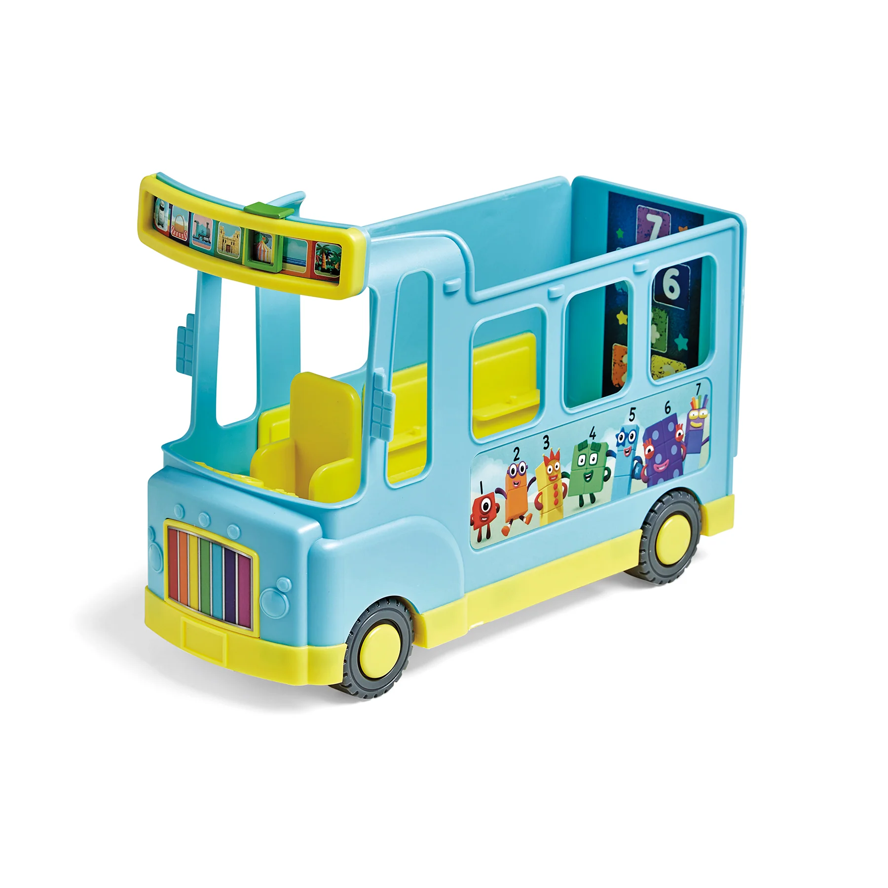 Hand2Mind Numberblocks Rainbow Counting Bus Interactive Toy - Image 6