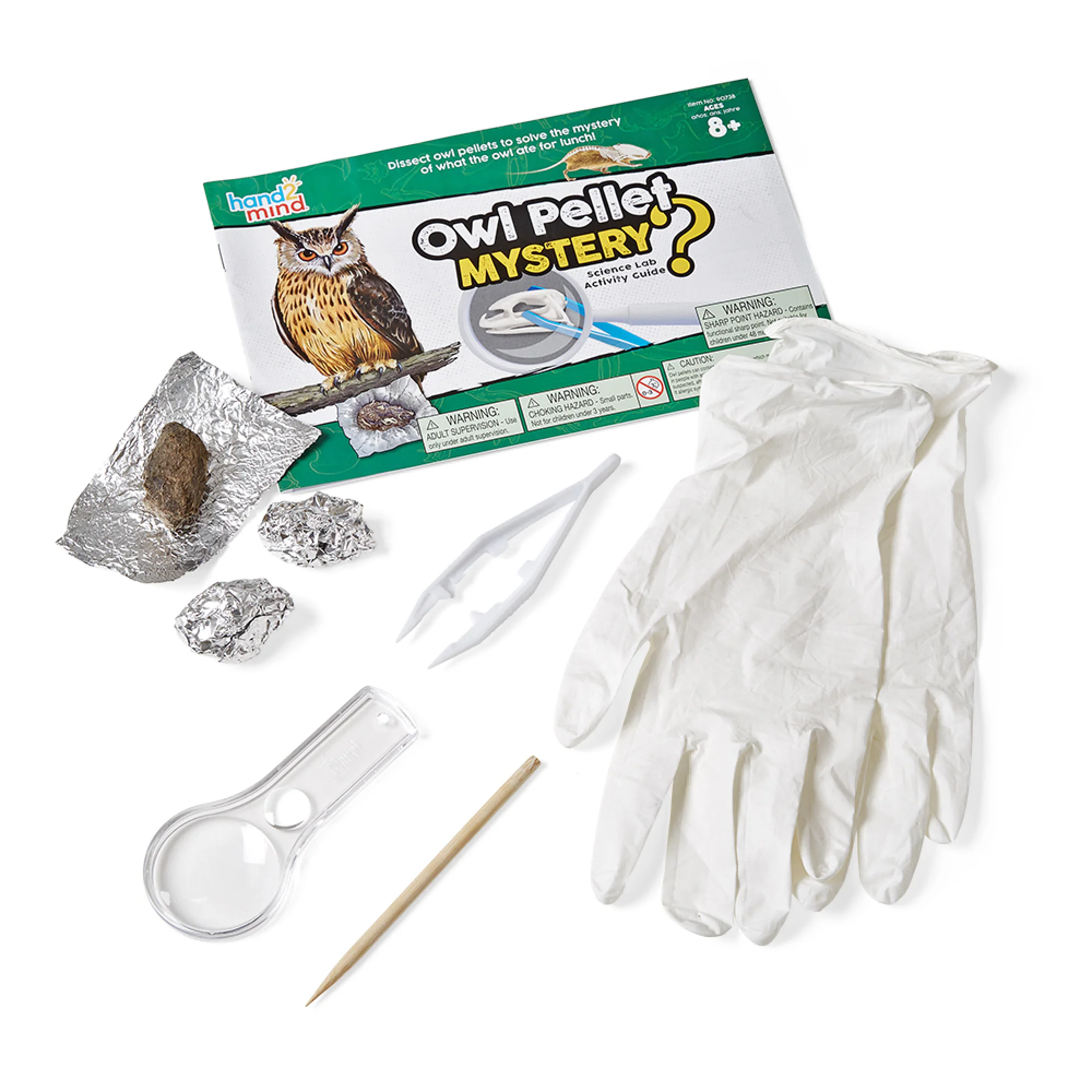 Hand2Mind Owl Pellet Mystery Science Lab Kit - Image 3
