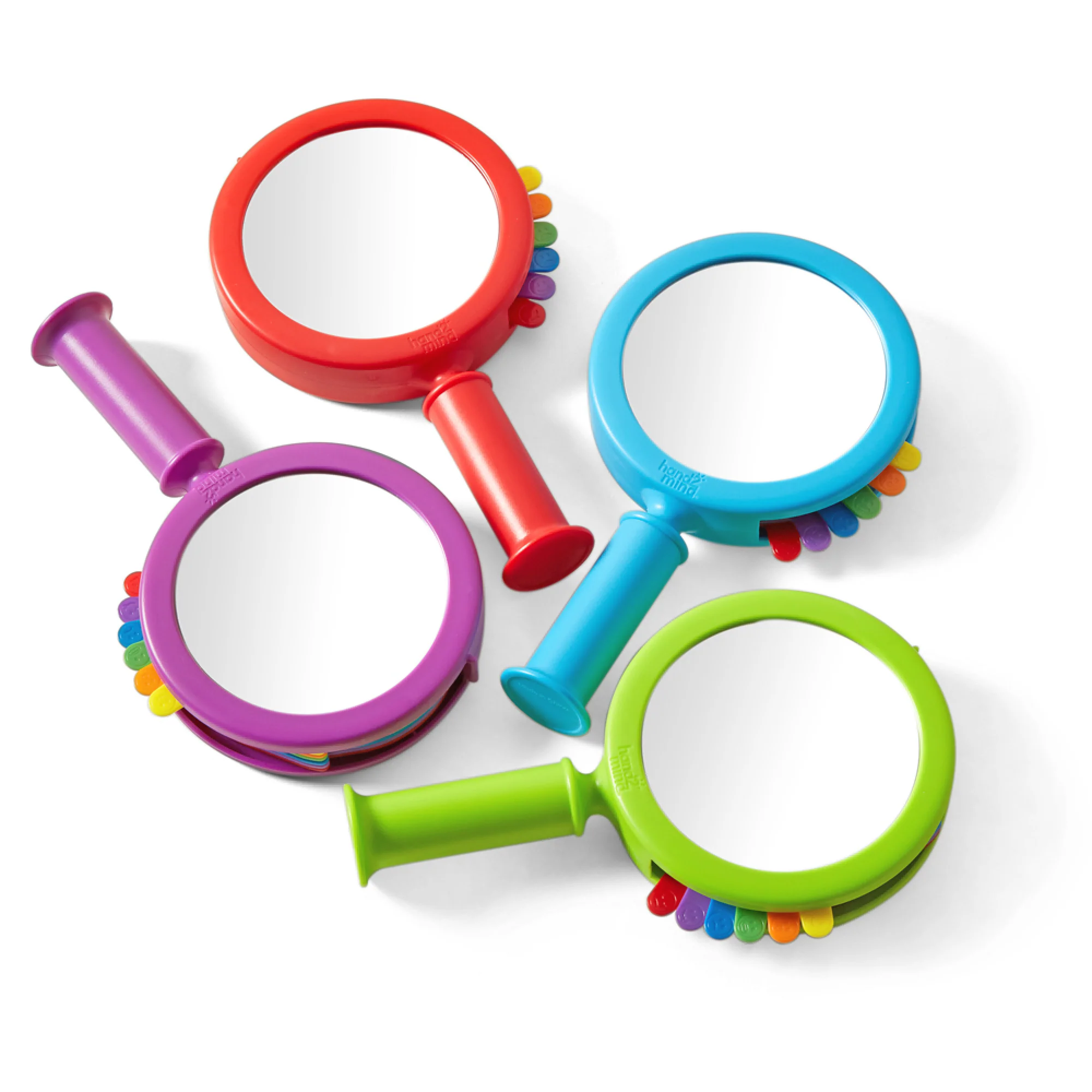 Hand2Mind See My Feelings Mirrors - Emotional Learning Set of 4 - Image 2