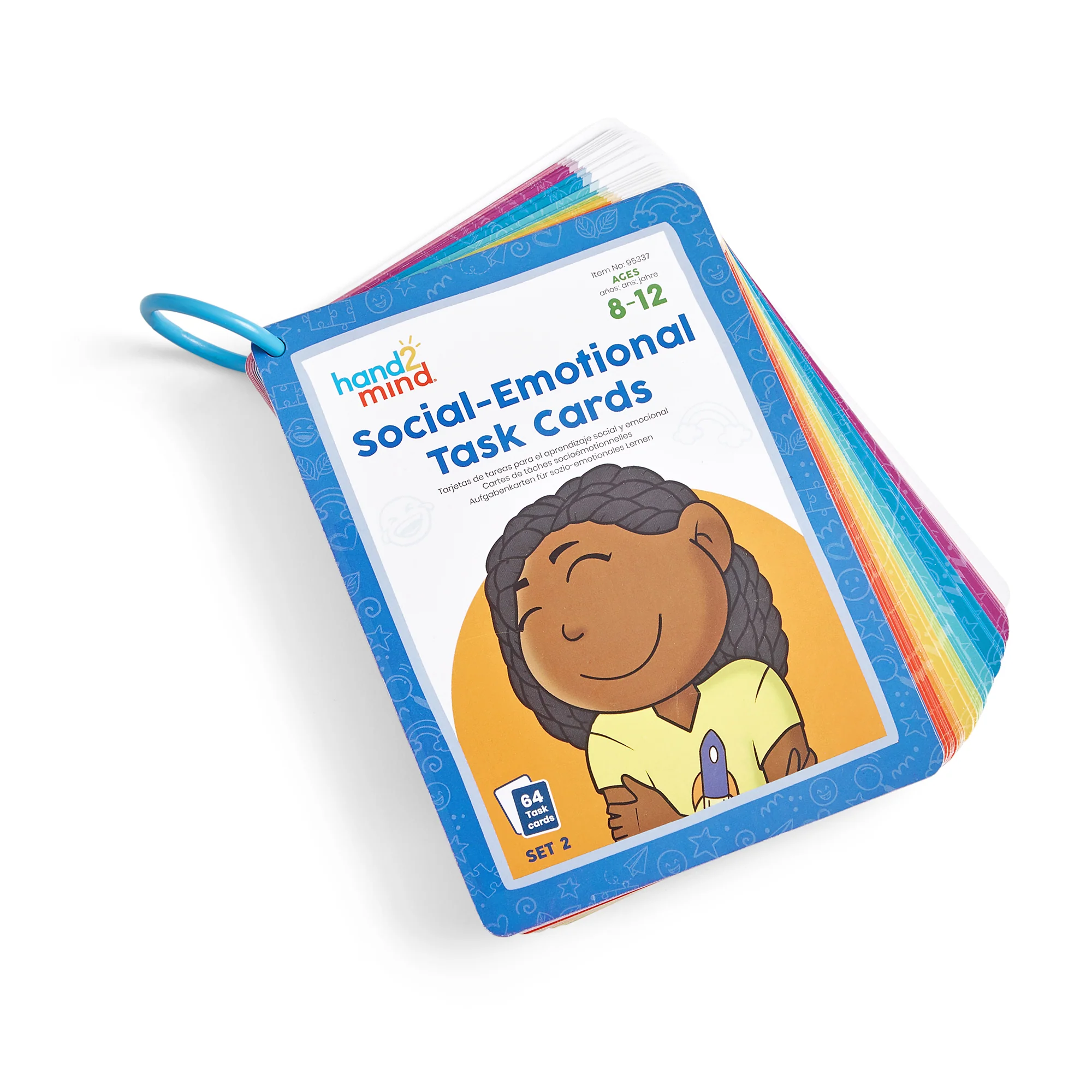 Hand2Mind Emotional Intelligence Task Cards - Social-Emotional Skills - Ages 8+