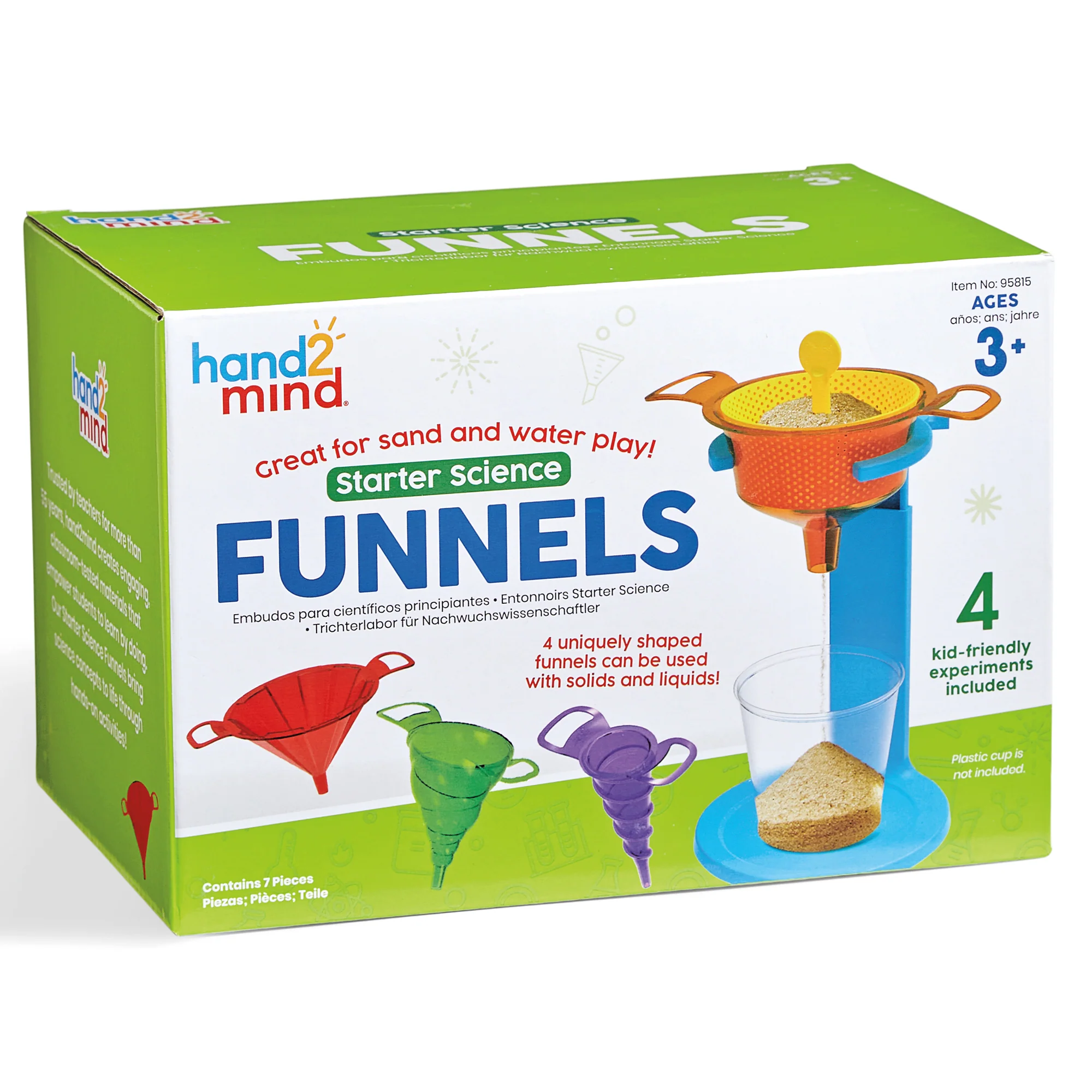 Hand2Mind Discover & Play Starter Science Funnels Set - Image 2