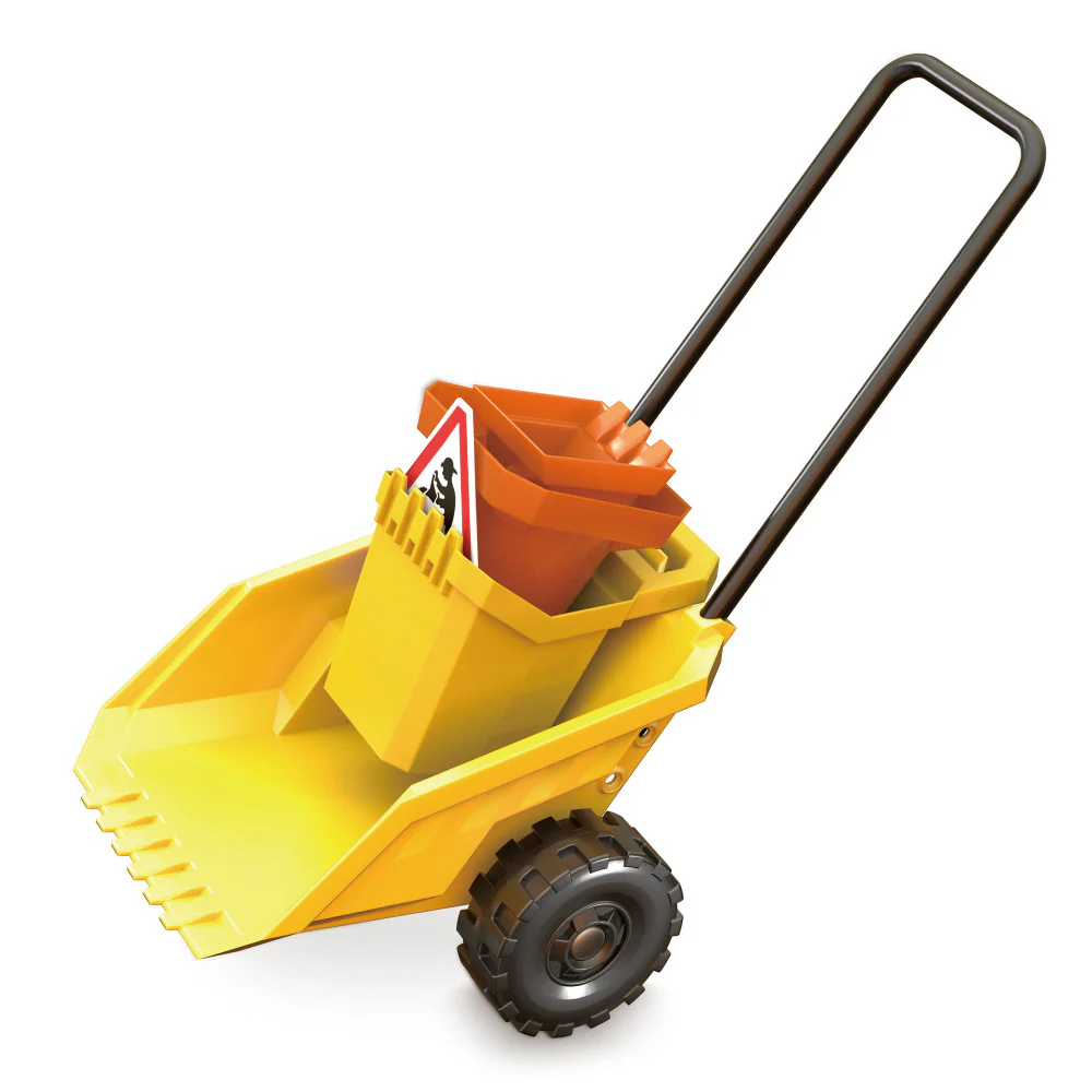 Hape - Mighty Dumper Construction Sand Toy Set - 5pc Beach & Sandbox Kit - Image 2