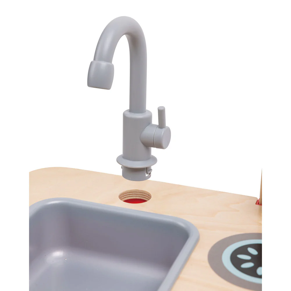 Hape Cook & Create Wooden Countertop Kitchen Playset - with Sounds - Image 5