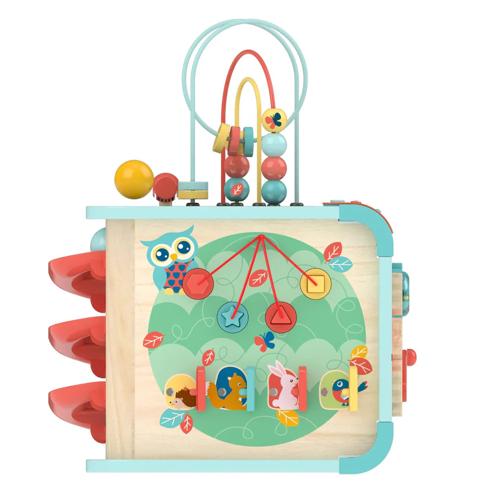 Hape Explore & Learn Magic Cube - Interactive Learning Toy with 5 Themed Modes - Image 3