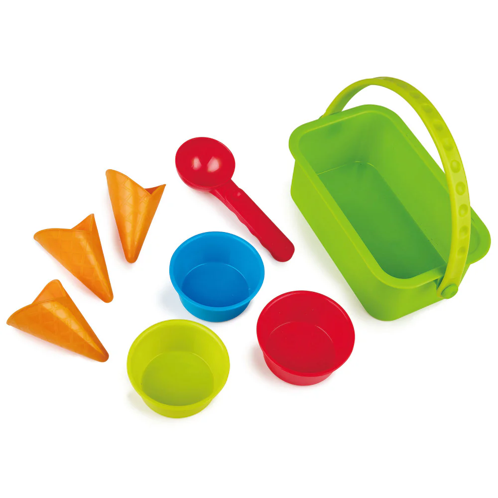 Hape Ice Cream Shop - Fun Sand Playset for Toddlays