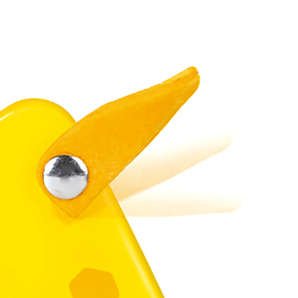Hape Giraffe Pull Along Toy - Yellow - Image 4