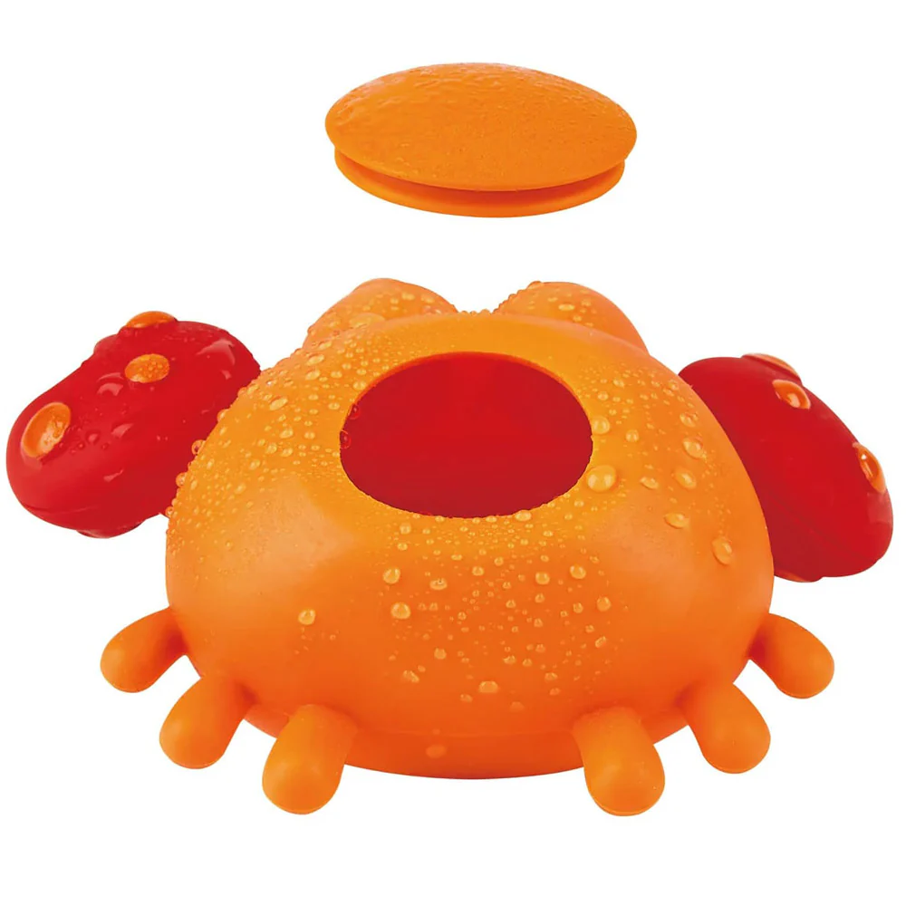 Hape Rock Pool Squirters: Playful Crab & Pufferfish Bath Toy Set, Ages 18mo+ - Image 2