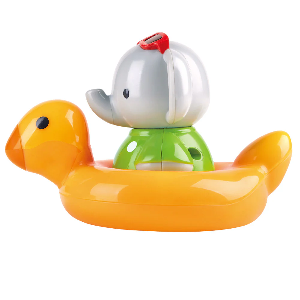 Hape Spin Splash 'n' Swim Elephant – Color-Changing Bath Toy - Image 5