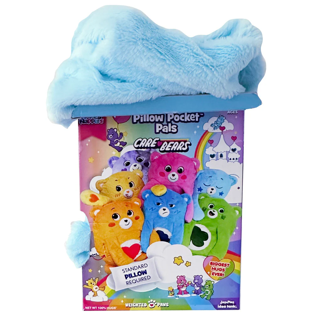 Happy Nappers Care Bears Bedtime Bear Pillow Pocket Pal - Image 4
