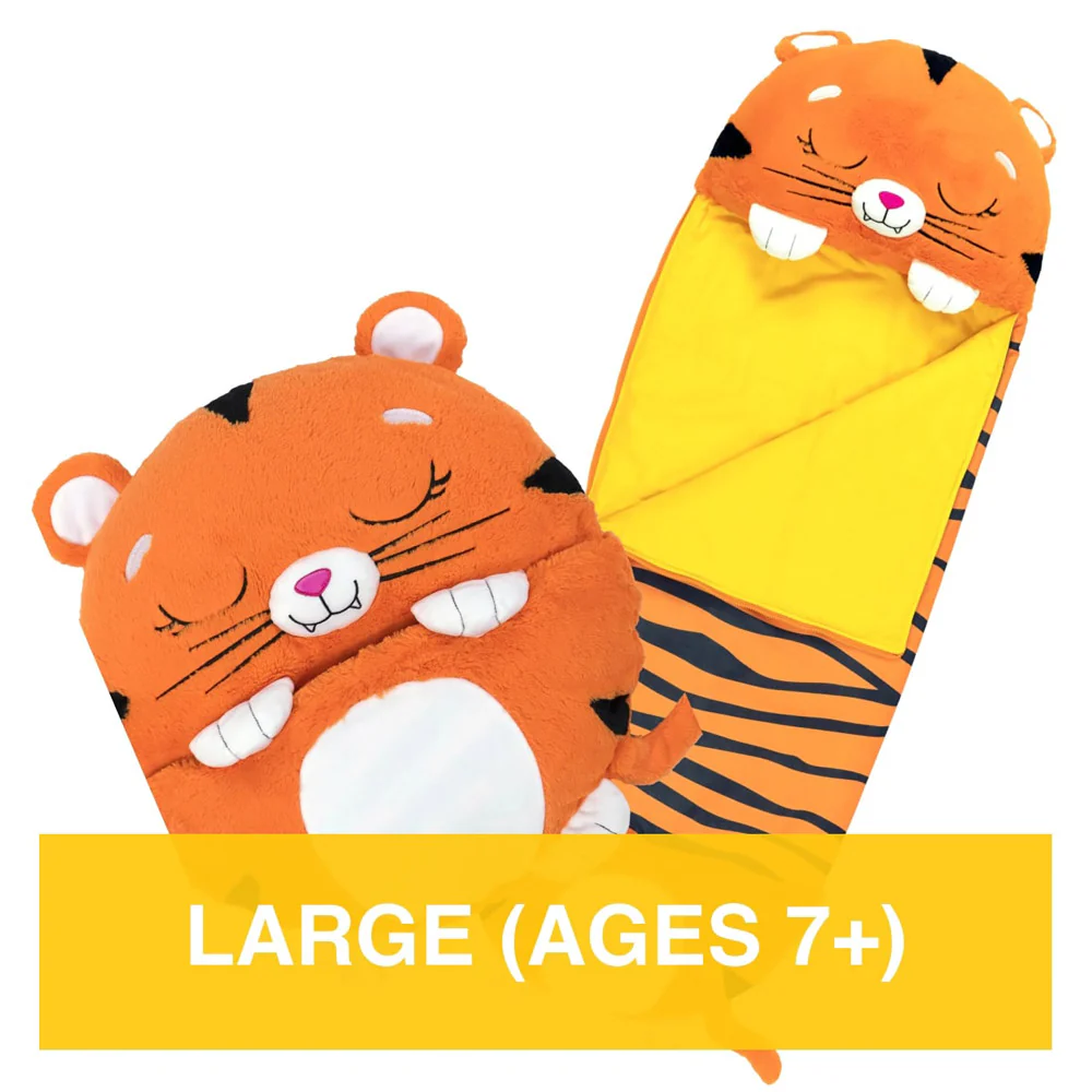 Happy Nappers Tiger Tobi 66 inch Plush Sleepy Sack - Large - Image 8