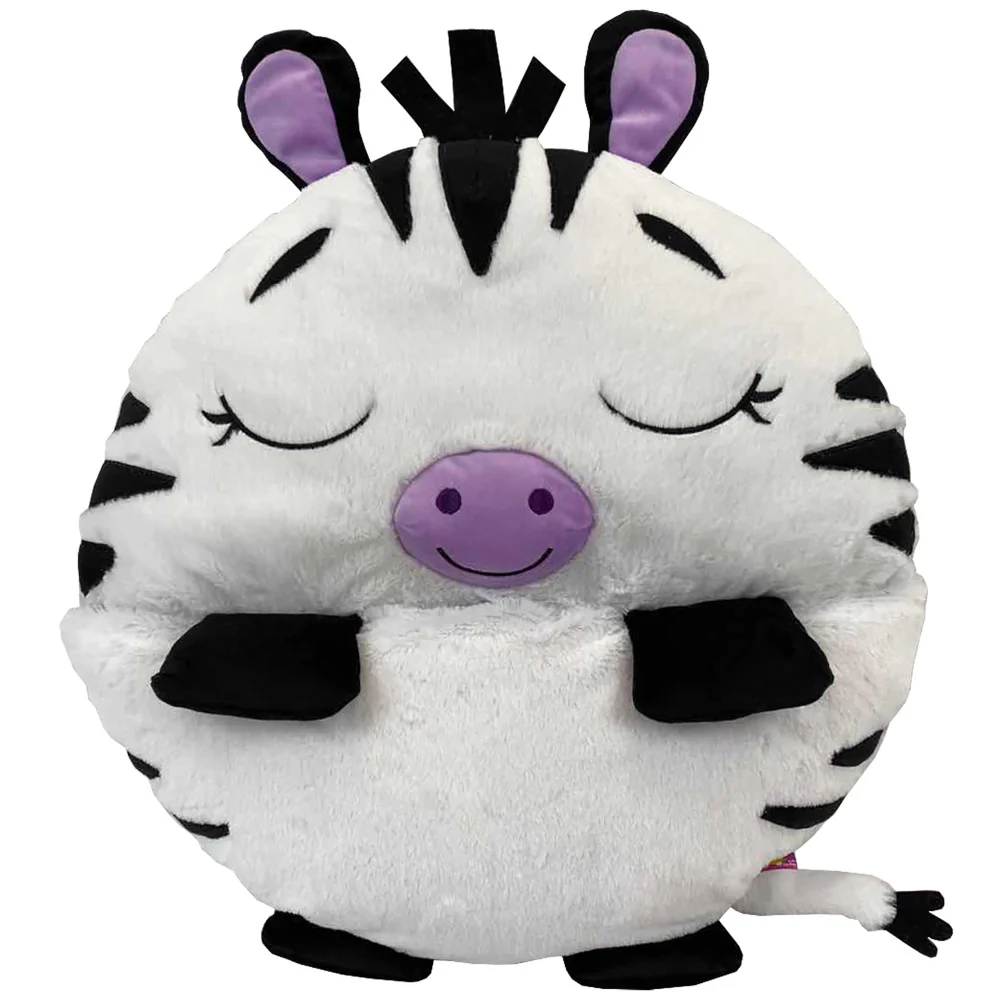 Happy Nappers Zinnia Zebra 66 inch Plush Pillow & Sleepy Sack - Kids 7+ - Image 3