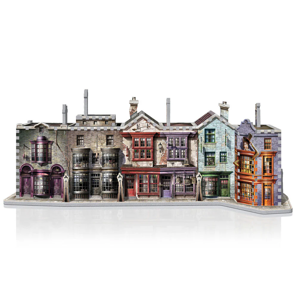 Wrebbit Harry Potter Diagon Alley 3D Puzzle - 450 Piece Set - Image 2