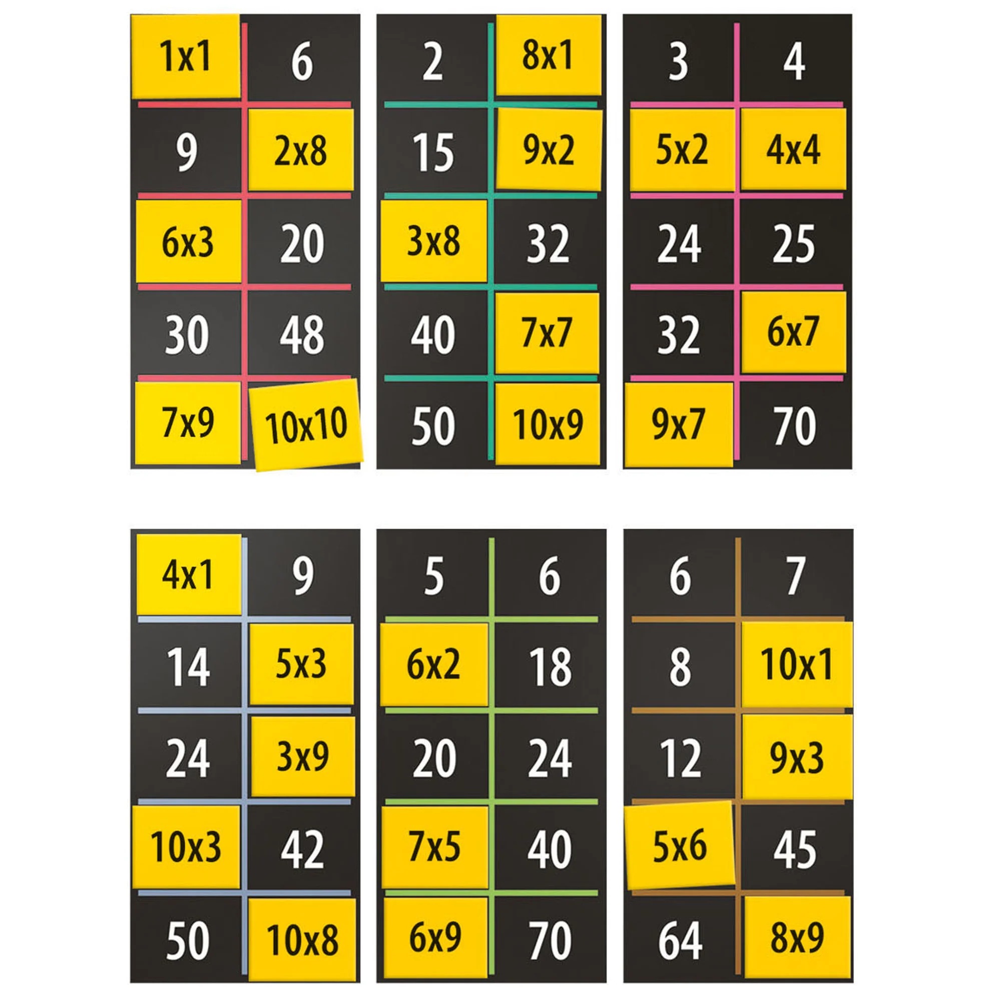 Headu First Multiplication Game - Early Math Learning - Multi-Color - Image 3