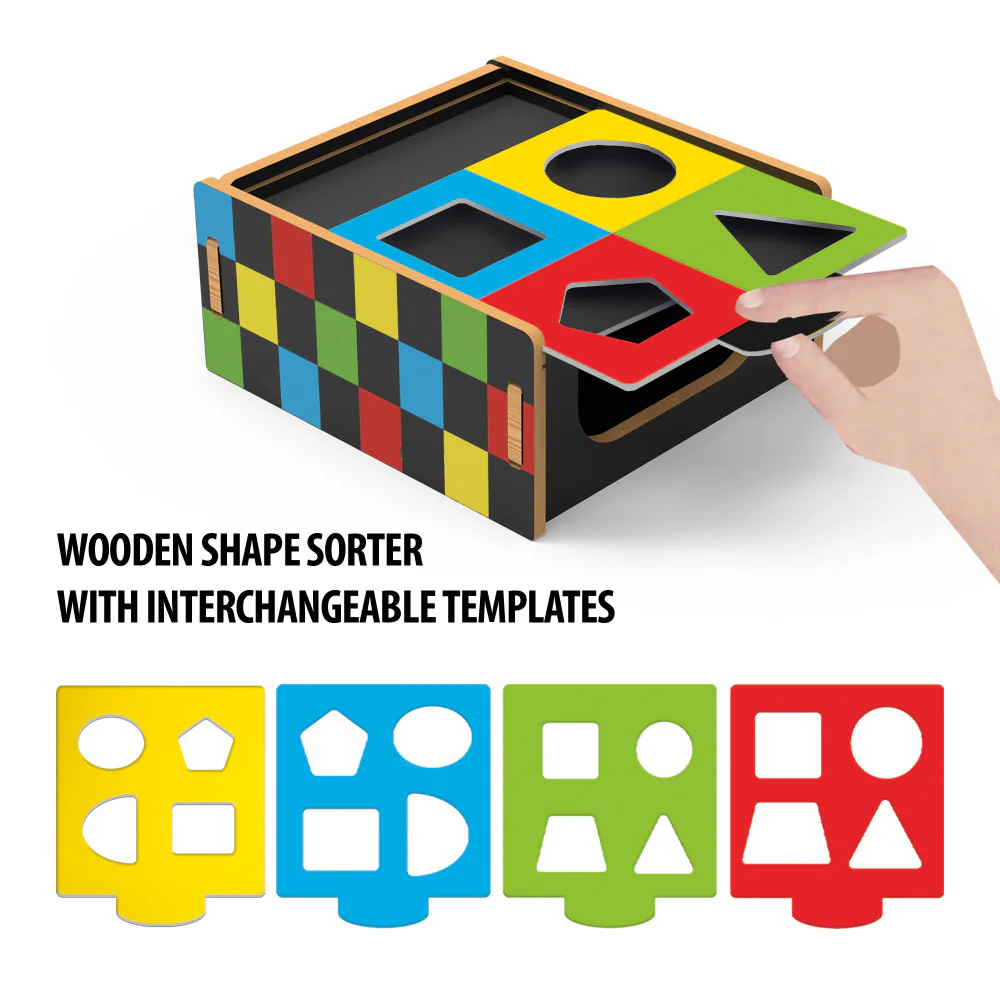 Headu Sensory Lab Montessori - Educational Shape Sorter - Image 2