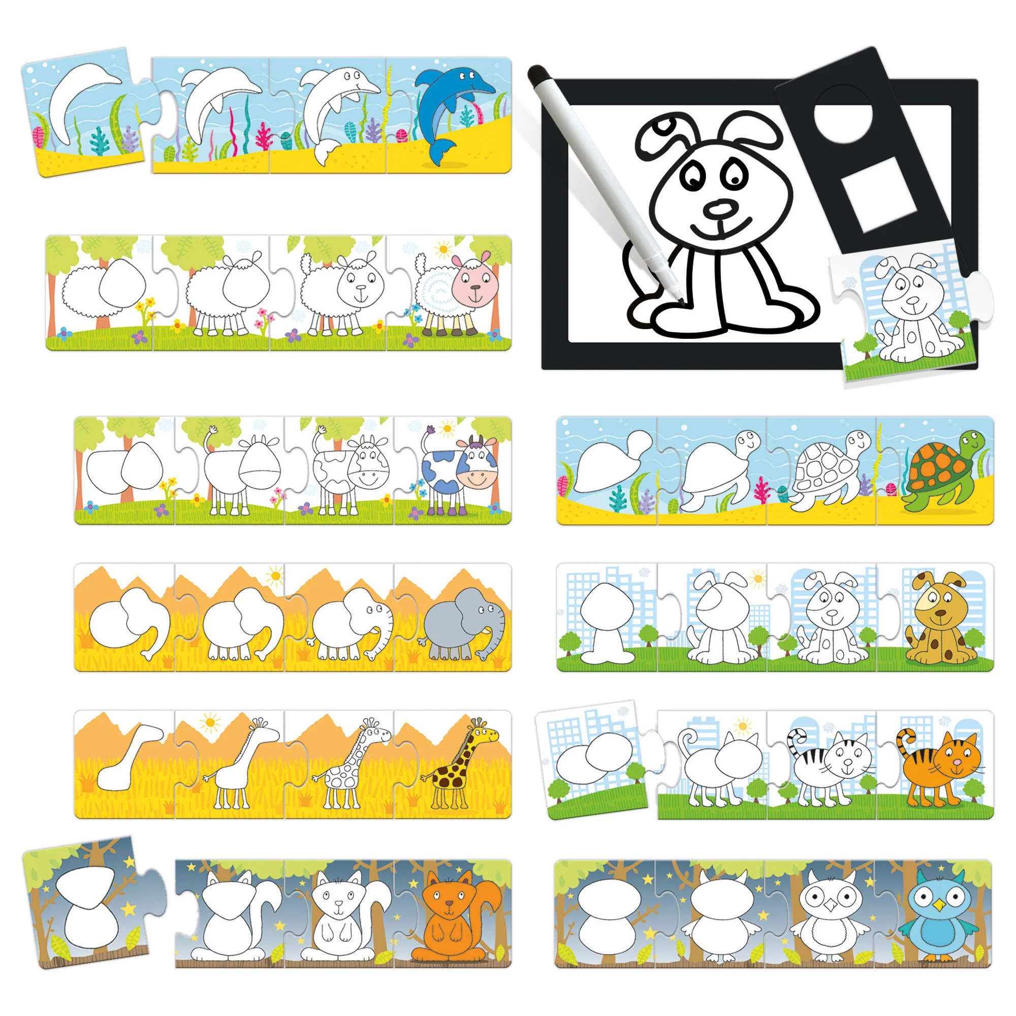 Headu Step by Step Drawing School - Animal Artistry Kit - Image 2