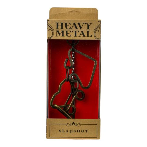 Go! Games Heavy Metal Puzzle Slapshot - Brain Teaser for Sharp Minds