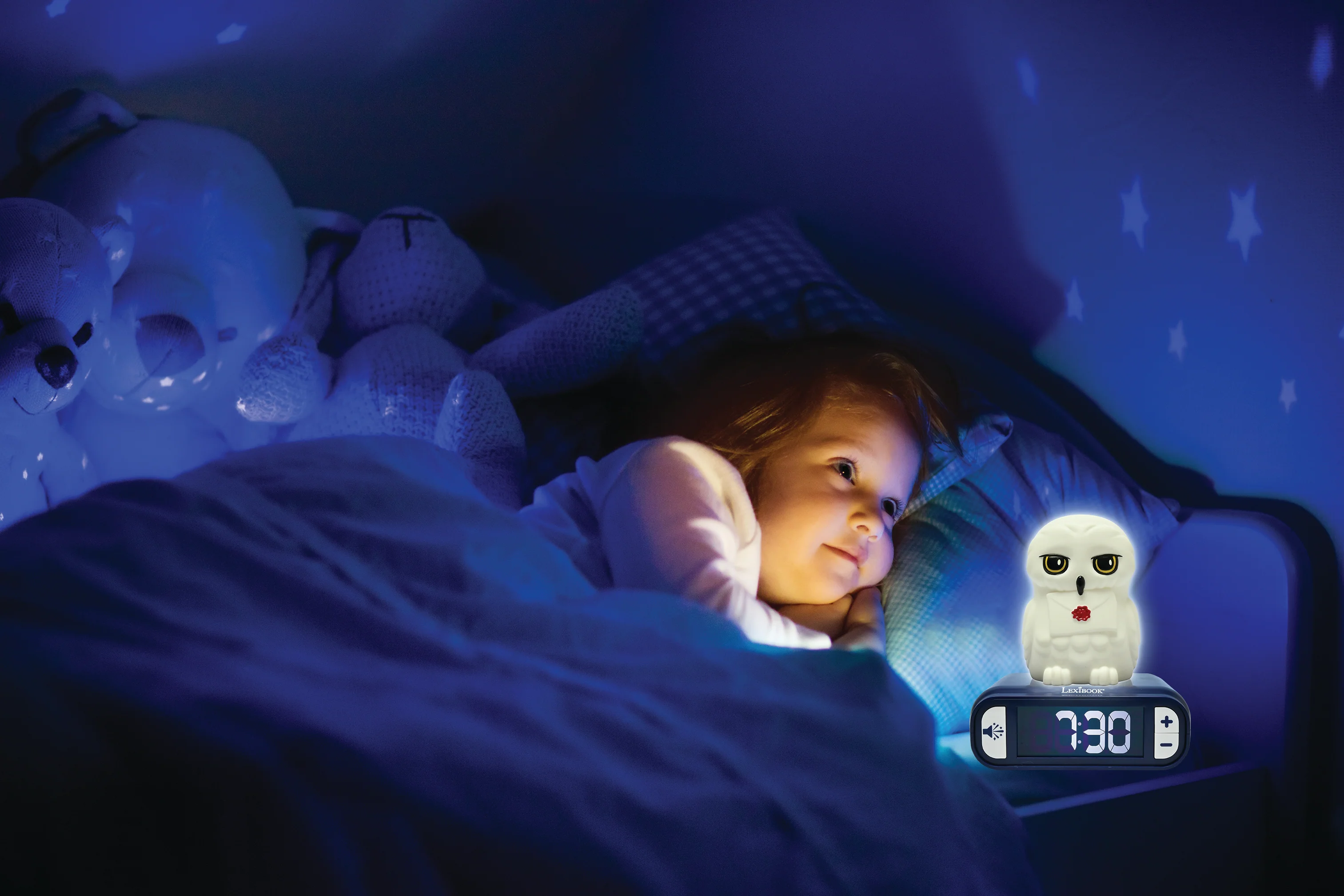 Hedwig Night light Alarm Clock with sounds - Image 7