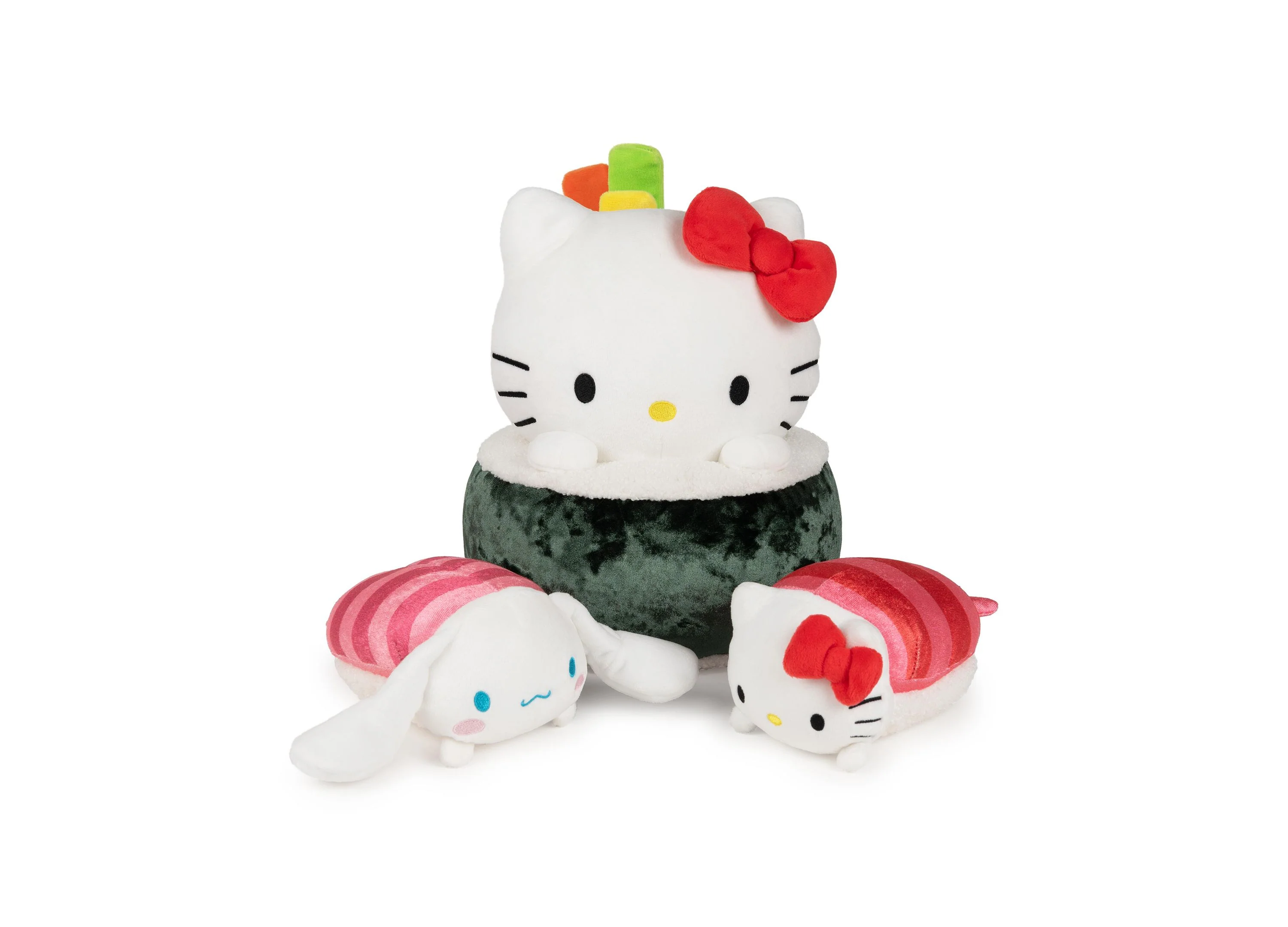 Hello Kitty Sushi Roll 10 inch Plush Stuffed Animal by Gund - Image 2